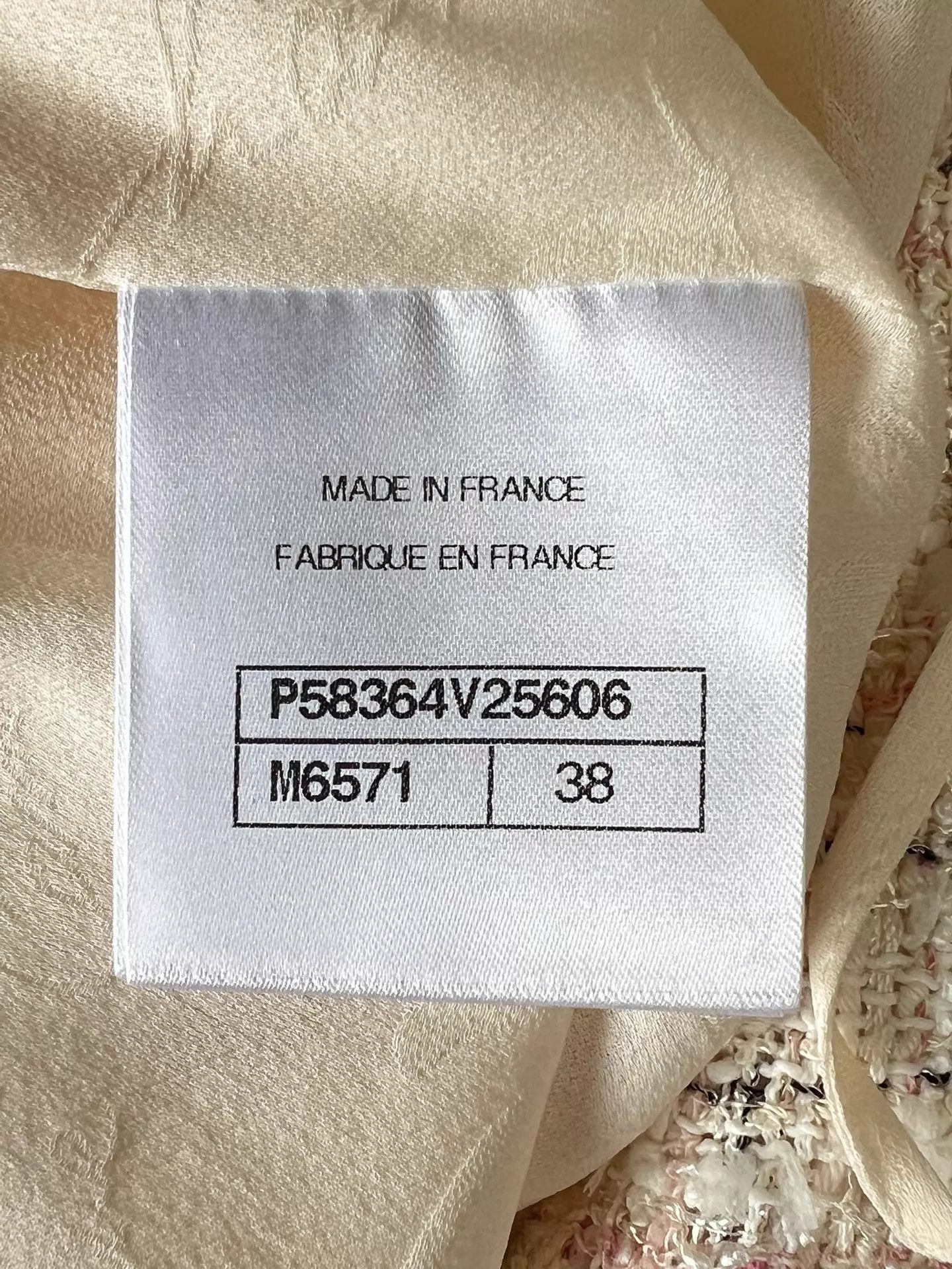Chanel Chanel Classic Tweed Short-Sleeve Mid-Length Dress 38 Size S / US 4 / IT 40 - 8 Thumbnail