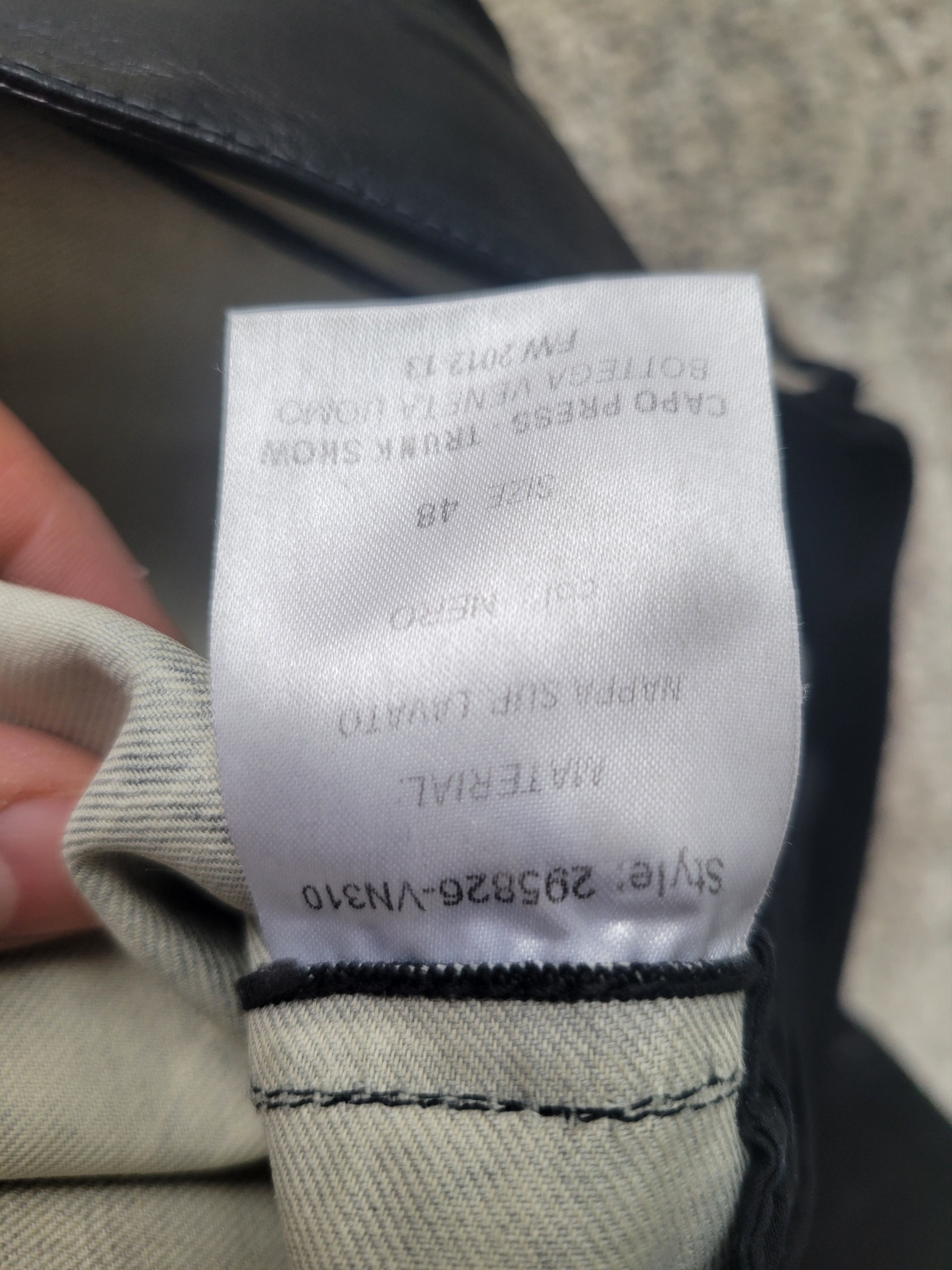 Bottega Veneta Leather pants Size US 32 / EU 48 - 6 Thumbnail