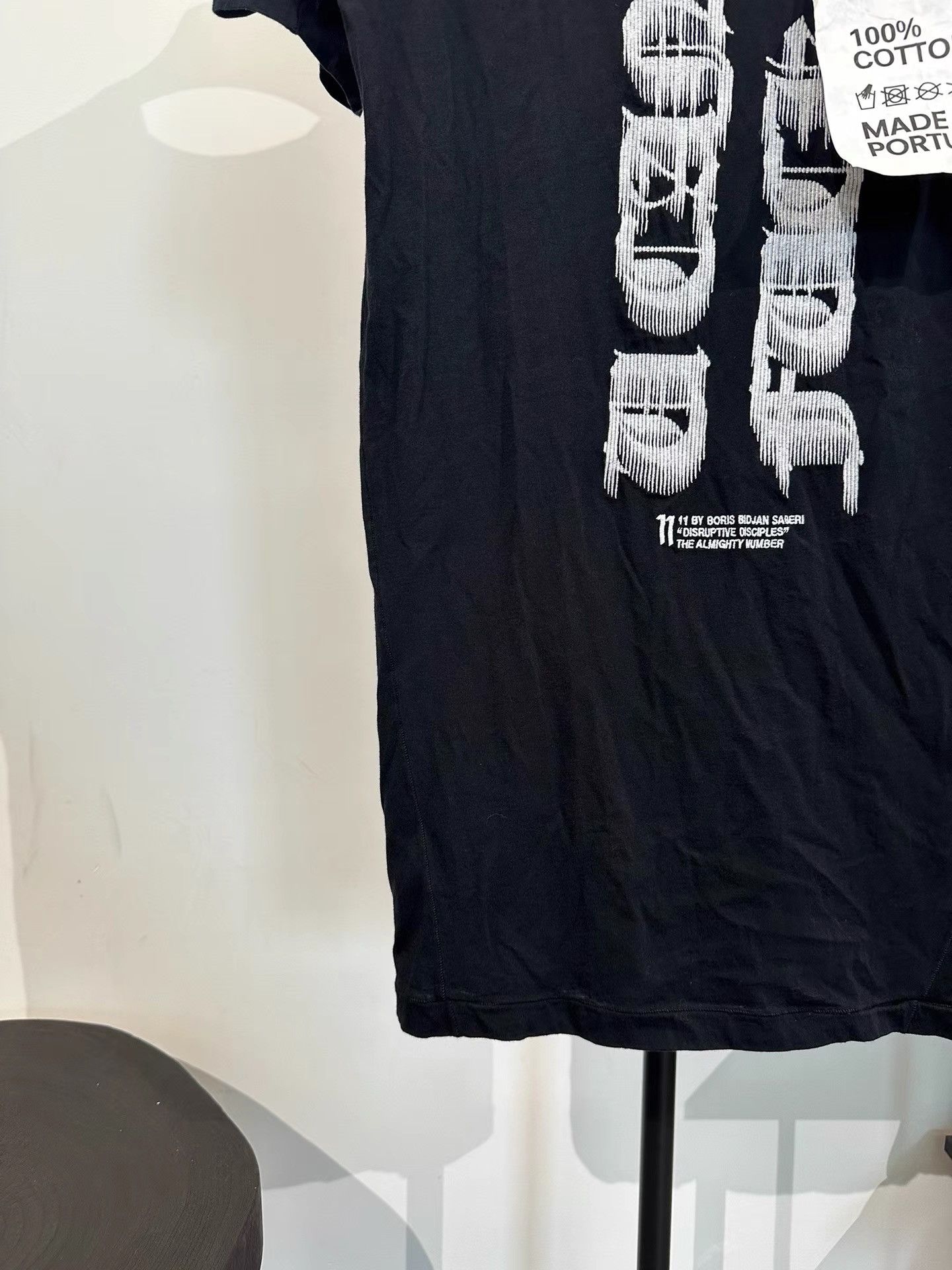 11 By Boris Bidjan Saberi 11by BBS Emblem Print T-Shirt K35 Size US L / EU 52-54 / 3 - 5 Thumbnail