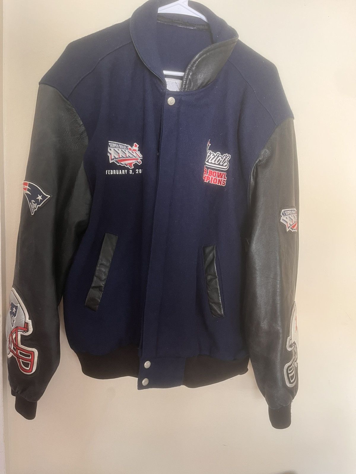 Jeff Hamilton vintage 2002 jeff hamilton reebok new england patriots ja Size US L / EU 52-54 / 3 - 1 Thumbnail