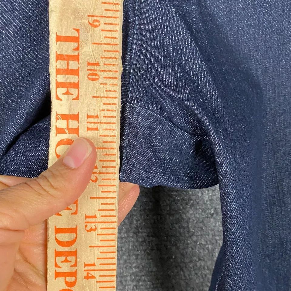 St. Johns Bay St. John's Bay Crop Pants Size 8 Women's Chino Blue Cotton Size 30" / US 8 / IT 44 - 5 Thumbnail