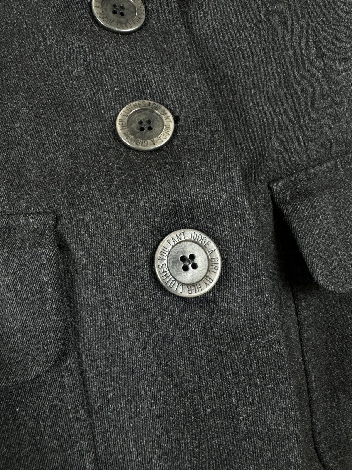 Moschino Moschino Cheap and Chic gray wool skirt suit made in Italy Size M / US 6-8 / IT 42-44 - 7 Thumbnail