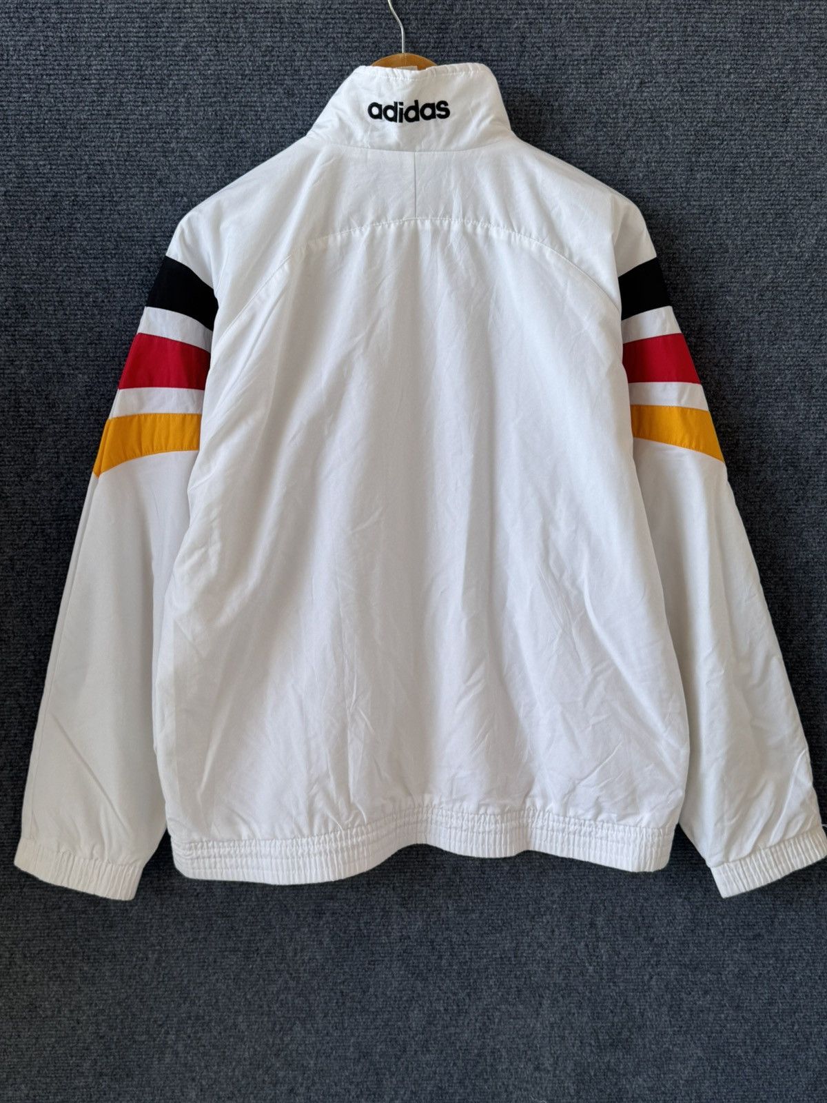 Other VINTAGE 90’s ADIDAS GERMANY 1996 WOVEN TRACK JACKET 🇩🇪🏆 Size US L / EU 52-54 / 3 - 12 Thumbnail
