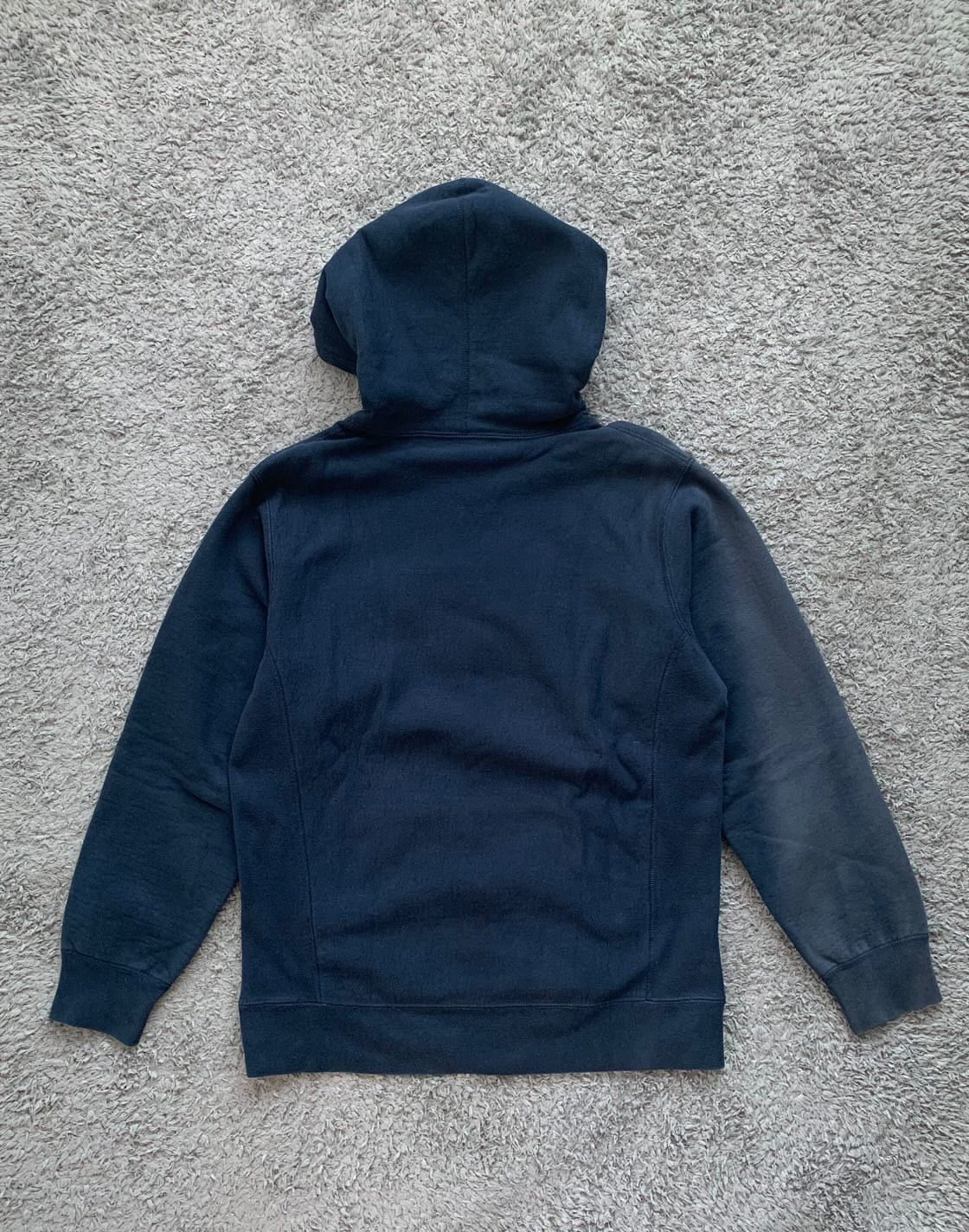Supreme Supreme Red on Navy Box Logo Hoodie FW16 Size US L / EU 52-54 / 3 - 8 Thumbnail