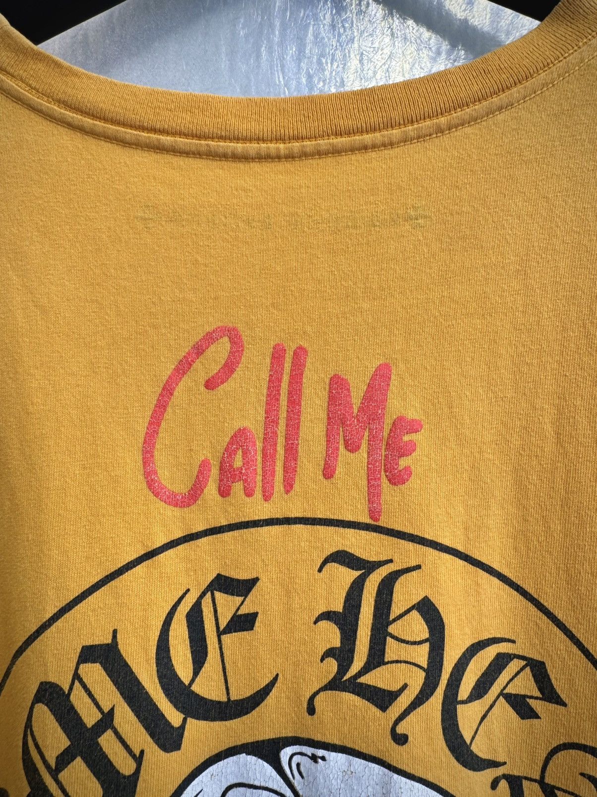 Chrome Hearts Chrome Hearts Matty Boy “Call Me” T-shirt Size US M / EU 48-50 / 2 - 3 Thumbnail