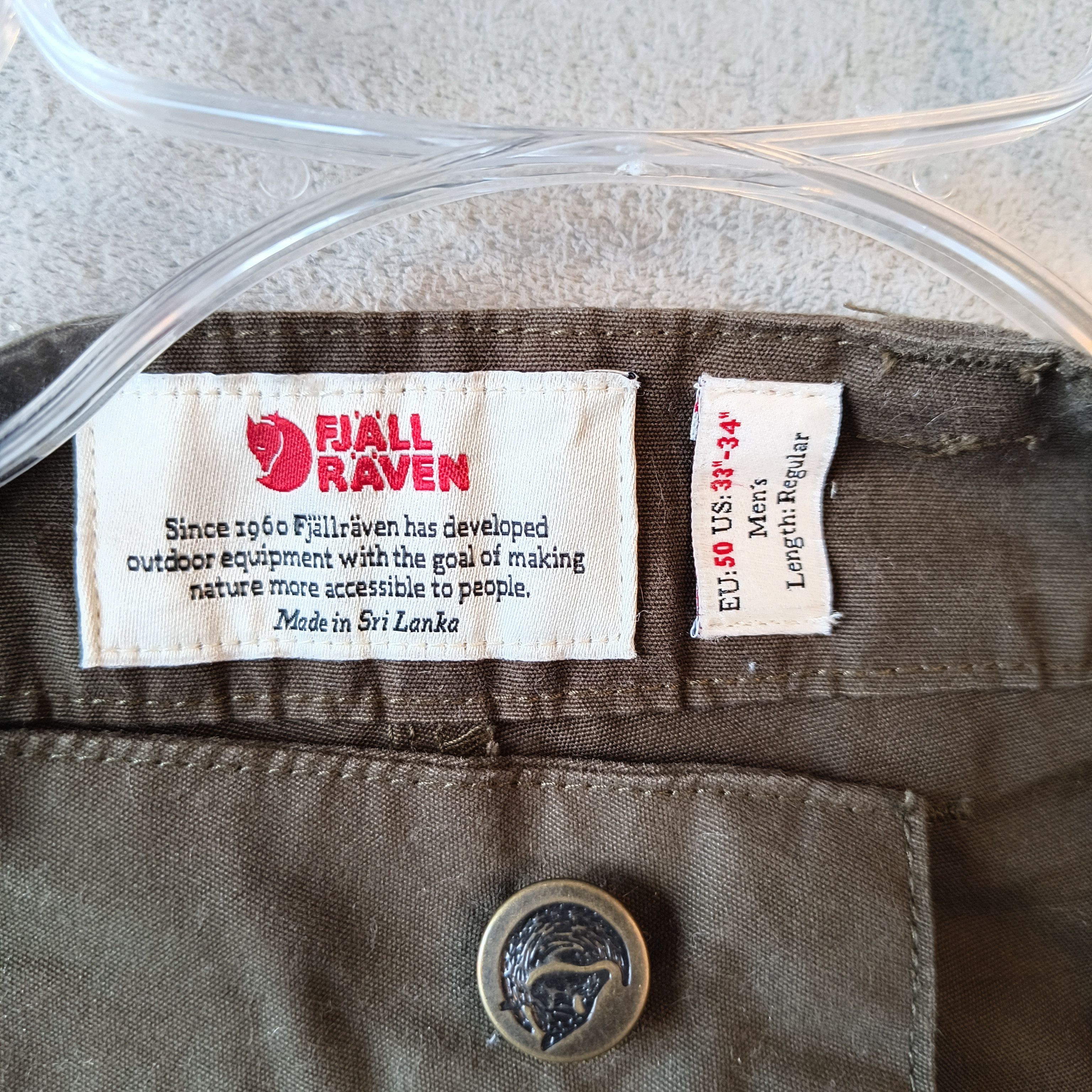 Fjallraven Vintage Fjallraven pants G 1000 Size US 34 / EU 50 - 6 Thumbnail
