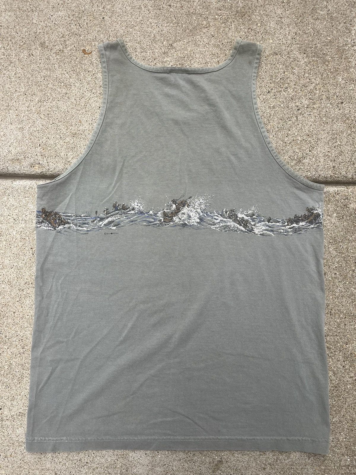 AAA × Alstyle × Vintage Vintage Whitewater Rafting AOP All Over Print Tanktop Size US L / EU 52-54 / 3 - 5 Thumbnail
