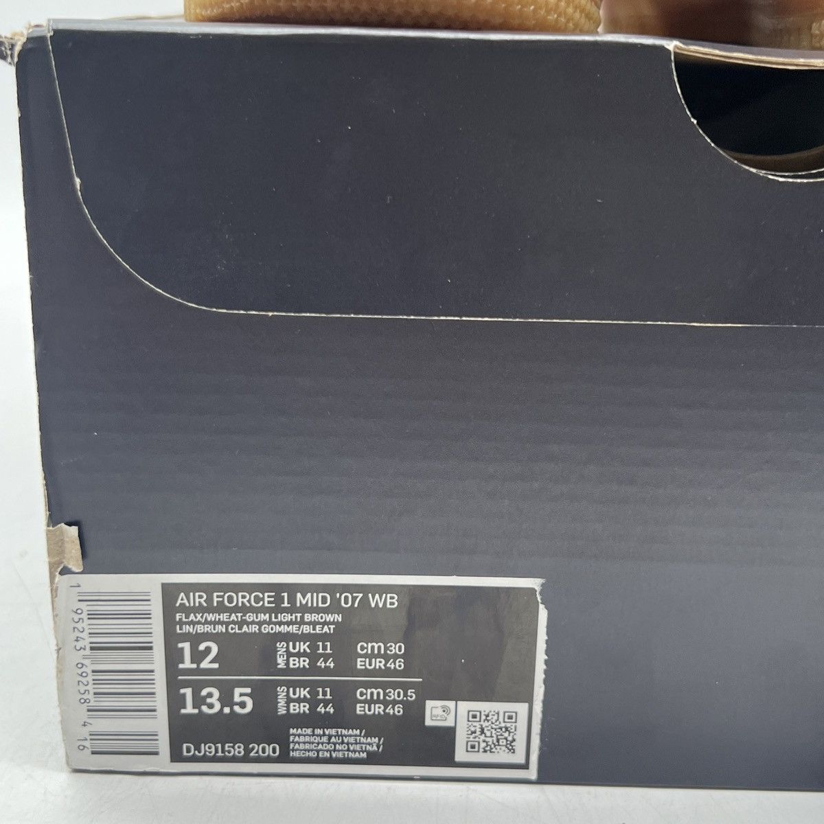Nike Air Force 1 mid 07 flax Size US 12 / EU 45 - 6 Thumbnail