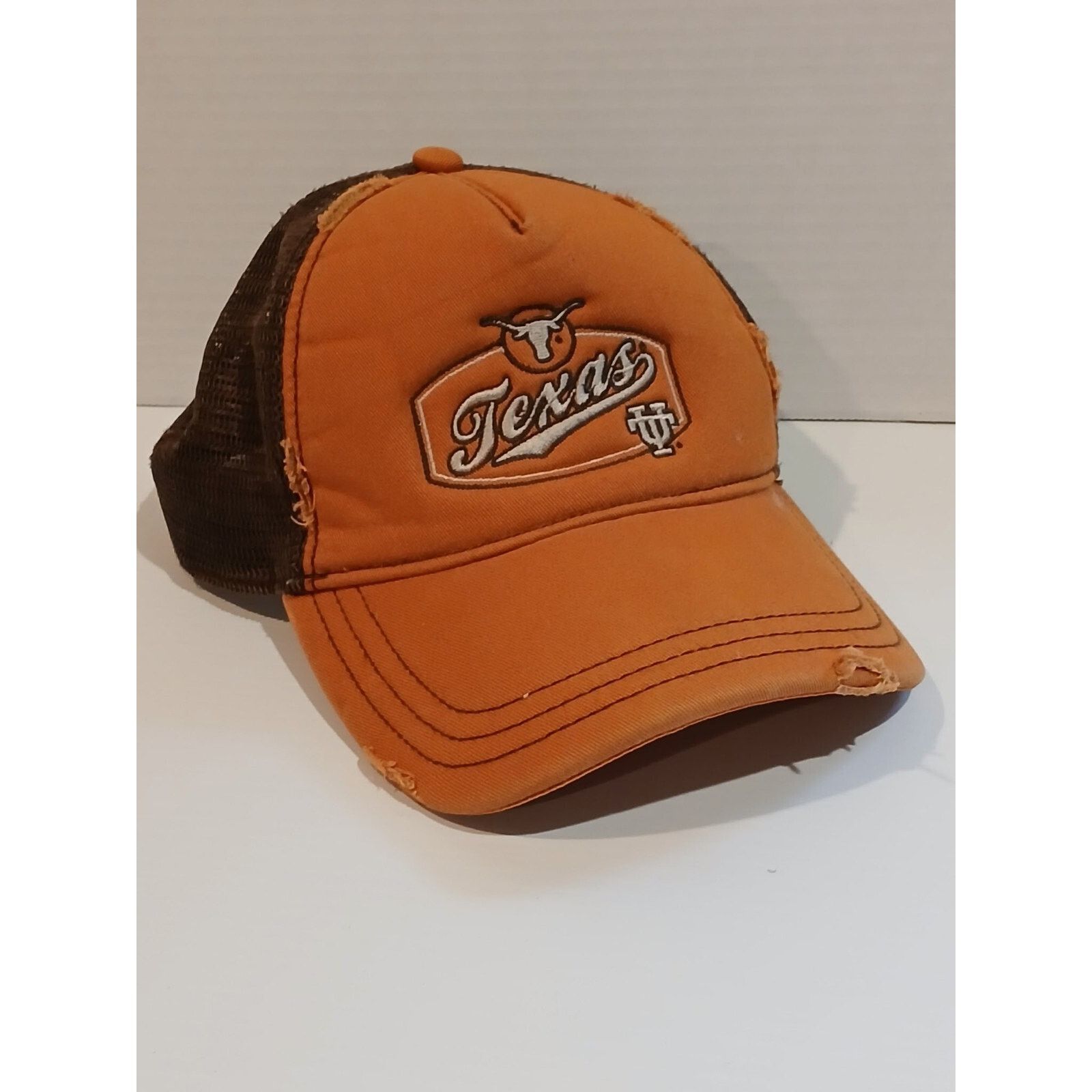 Other Texas Lonnghorn Mesh Hat Outhouse Designs Orange Hat Size ONE SIZE - 8 Thumbnail