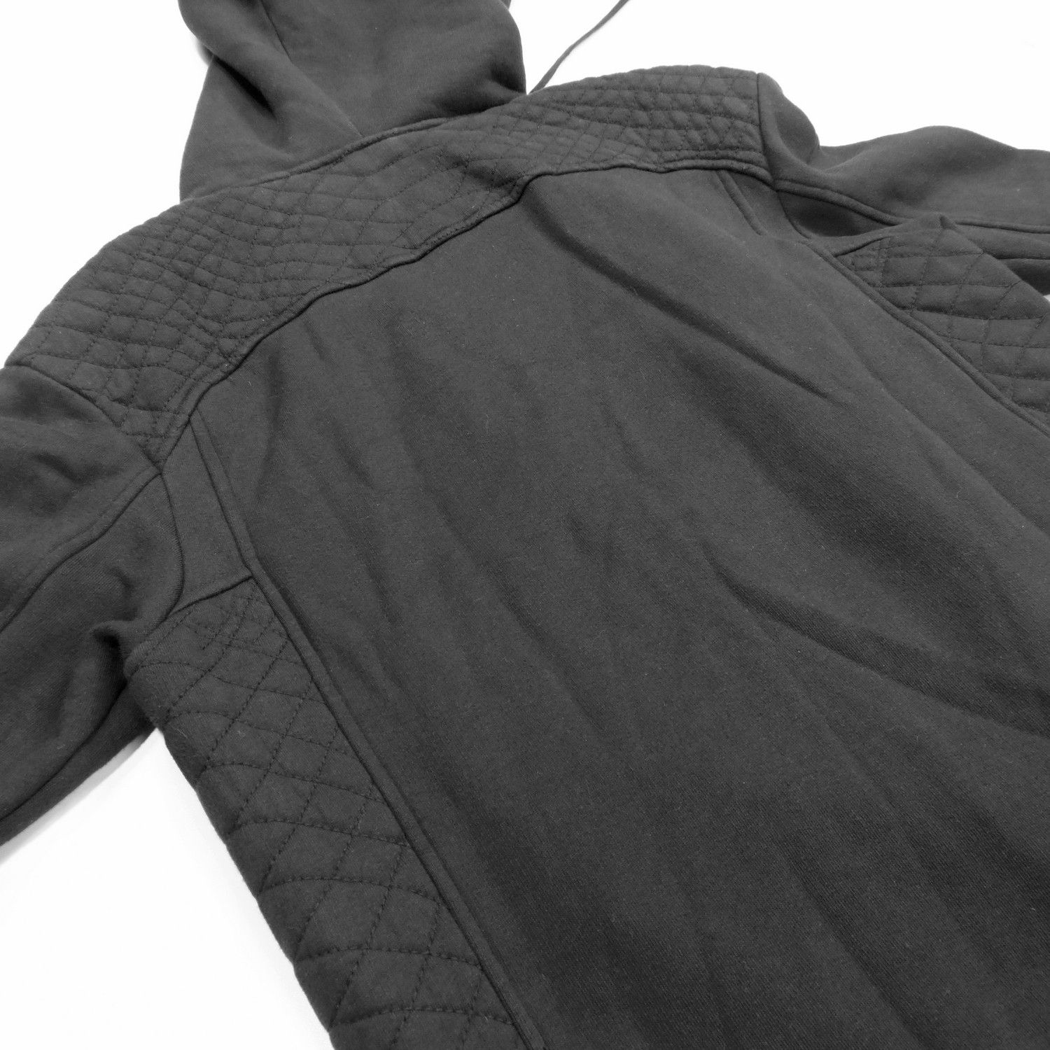 Balmain BALMAIN ASYMMETRICAL MOCK NECK ZIP-HOODIE Size US S / EU 44-46 / 1 - 10 Thumbnail