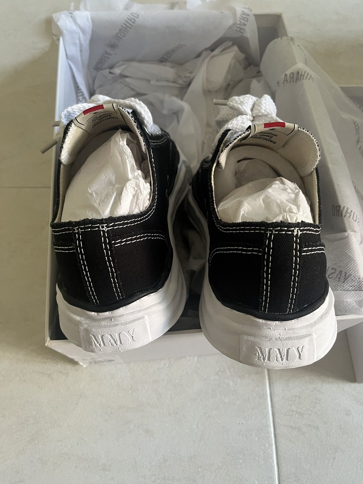 Maison MIHARA YASUHIRO Madison Mihara Yasuhiro Peterson OG Sole Canvas Low Size US 9 / EU 42 - 6 Thumbnail