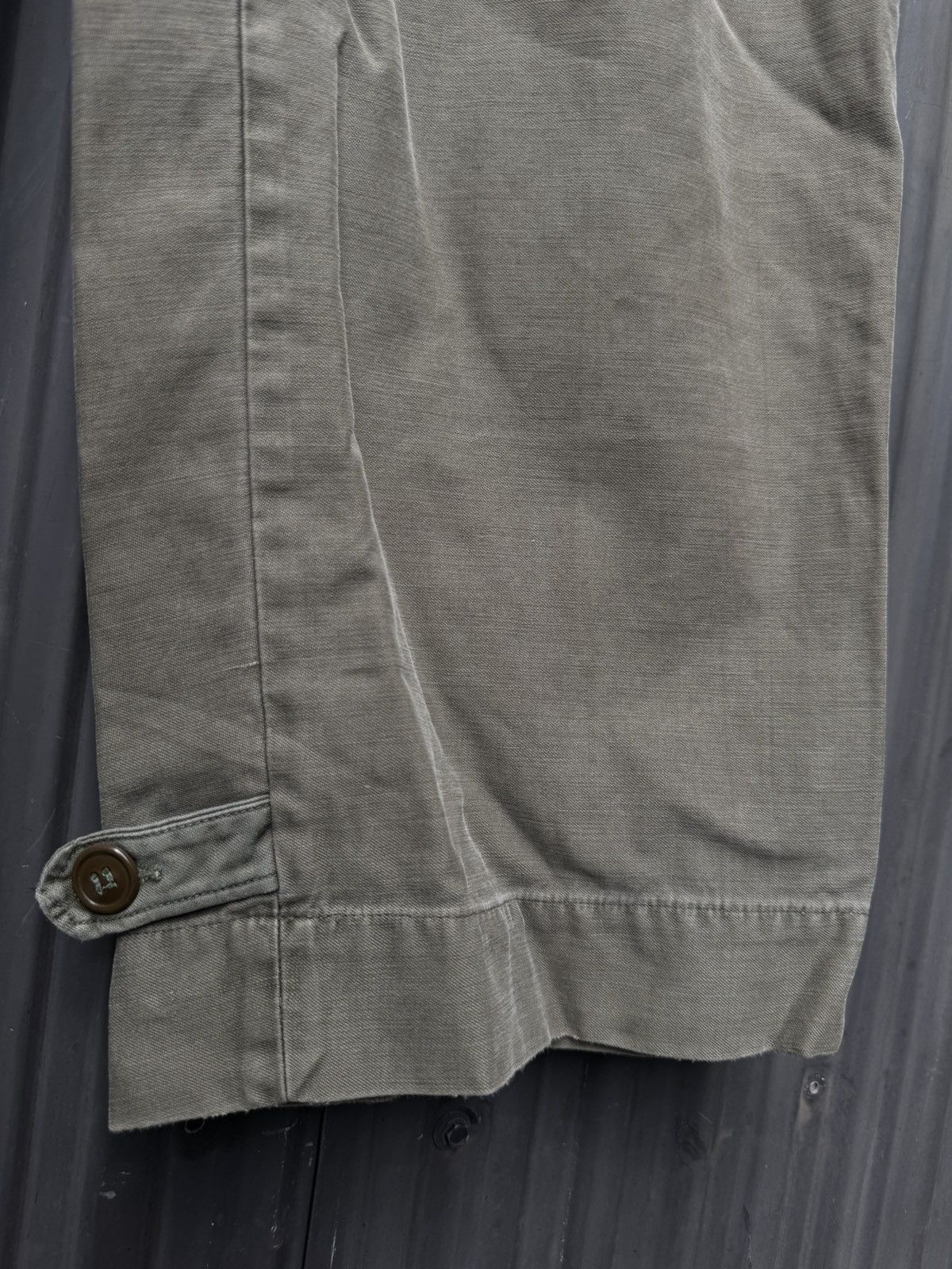Vintage Vintage 32 U.S. Army Twill Trousers — Faded OG-107 Green Size US 30 / EU 46 - 10 Thumbnail