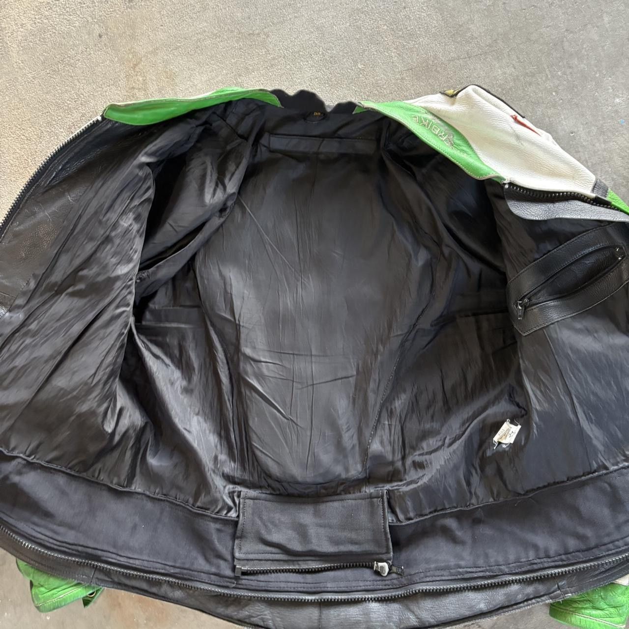 Other Kawasaki Racing Moto Jacket Leather Size US XL / EU 56 / 4 - 5 Thumbnail