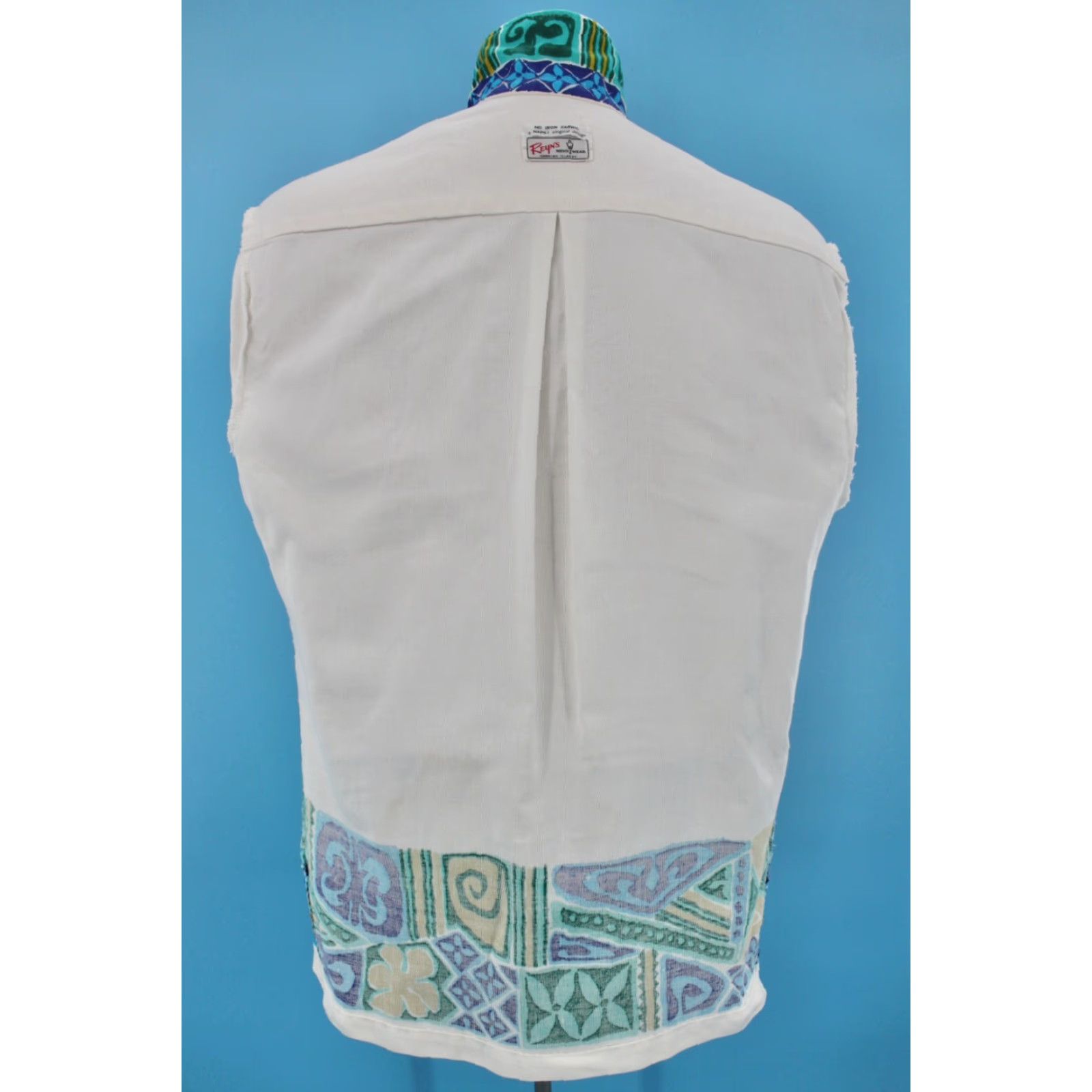 Reyn Spooner VINTAGE Reyn Spooner 60s Hawaiian Shirt Mens M Cotton Blue White Casual 1960s Decade Size US M / EU 48-50 / 2 - 3 Thumbnail
