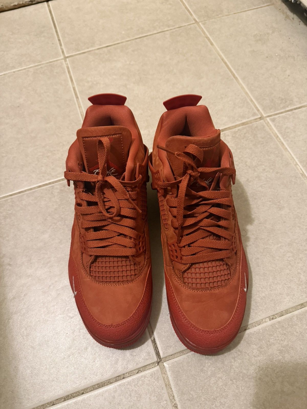 Jordan Brand Air Jordan 4 Retro X Nigel Sylvester “Brick by Brick” Size US 10 / EU 43 - 5 Thumbnail