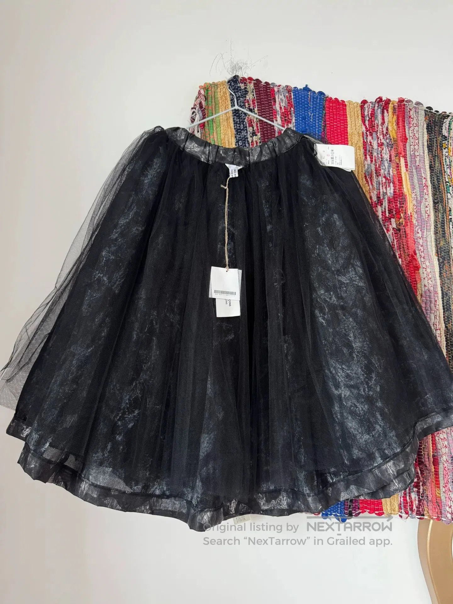 Comme des Garcons Comme des Garcons 25SS Black Skirt. Size US 35 - 1 Thumbnail