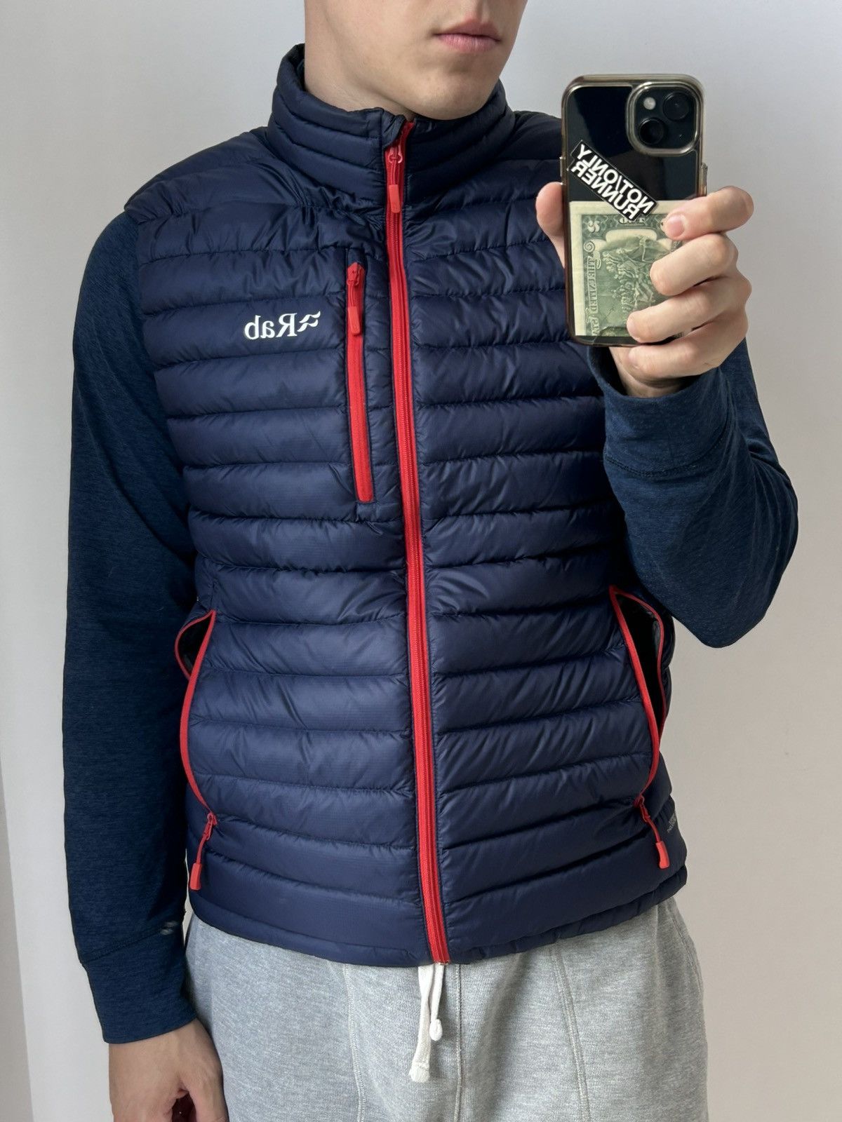 Rab RAB Outdoor Down Puffer Vest Pertex Microlight Size US M / EU 48-50 / 2 - 2 Thumbnail
