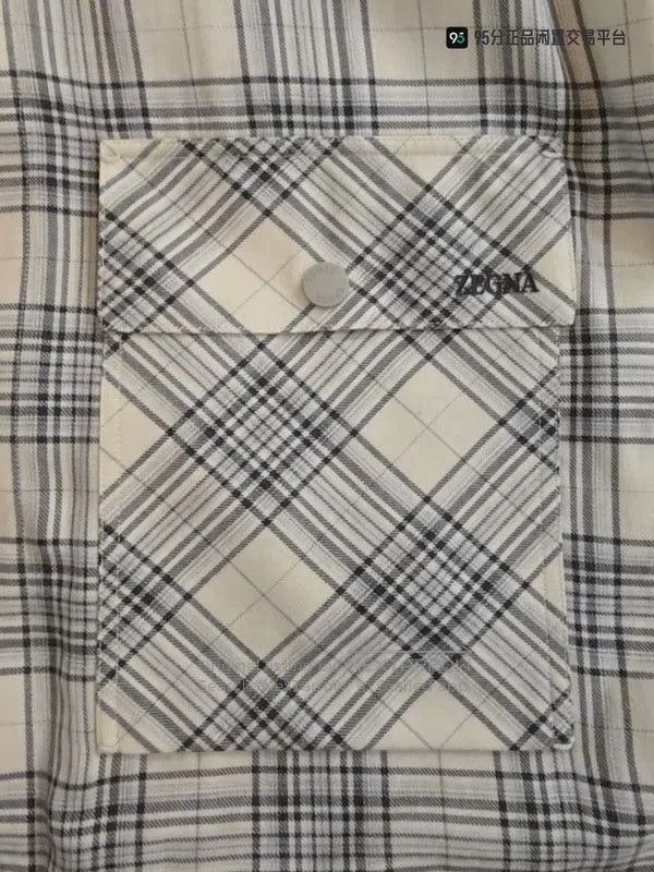 Ermenegildo Zegna Zegna SS23 Men's Check Long. Size US XXL / EU 58 / 5 - 2 Thumbnail