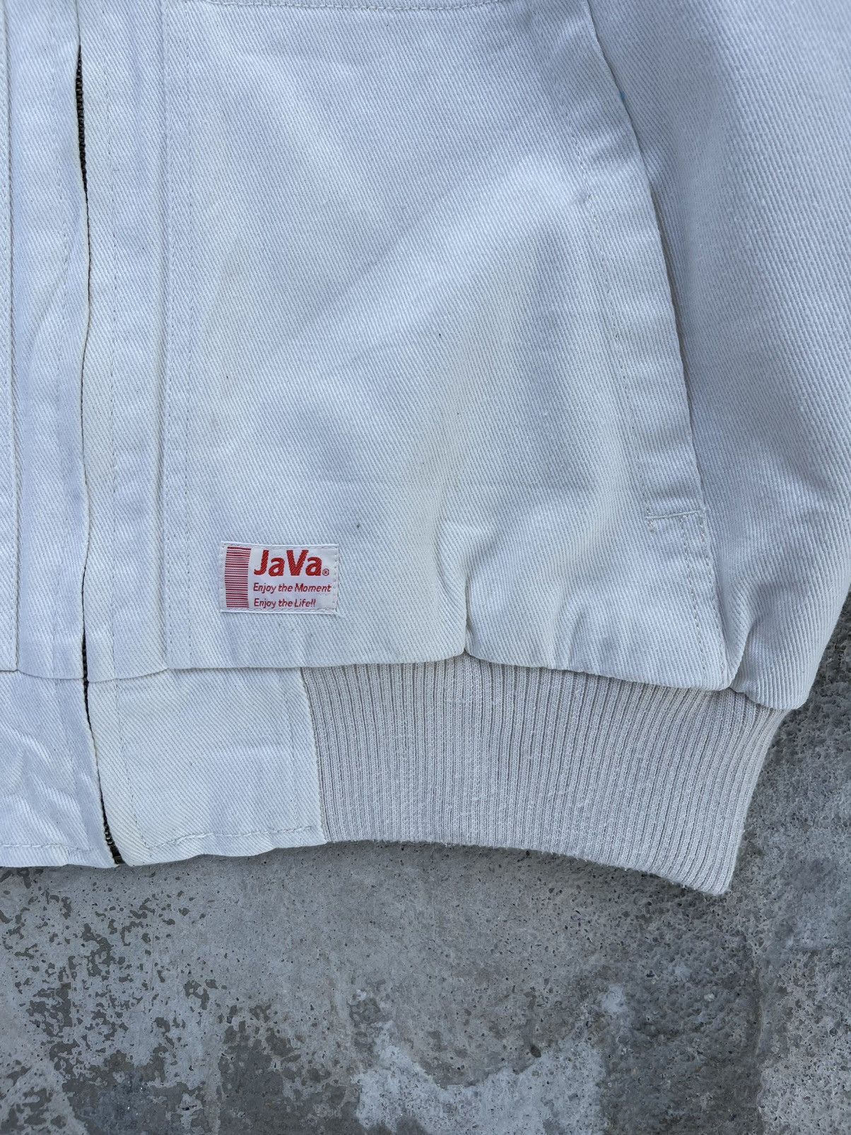 Japanese Brand × Vintage Vintage Java Active Hoodie Bomber Jacket Size US L / EU 52-54 / 3 - 7 Thumbnail