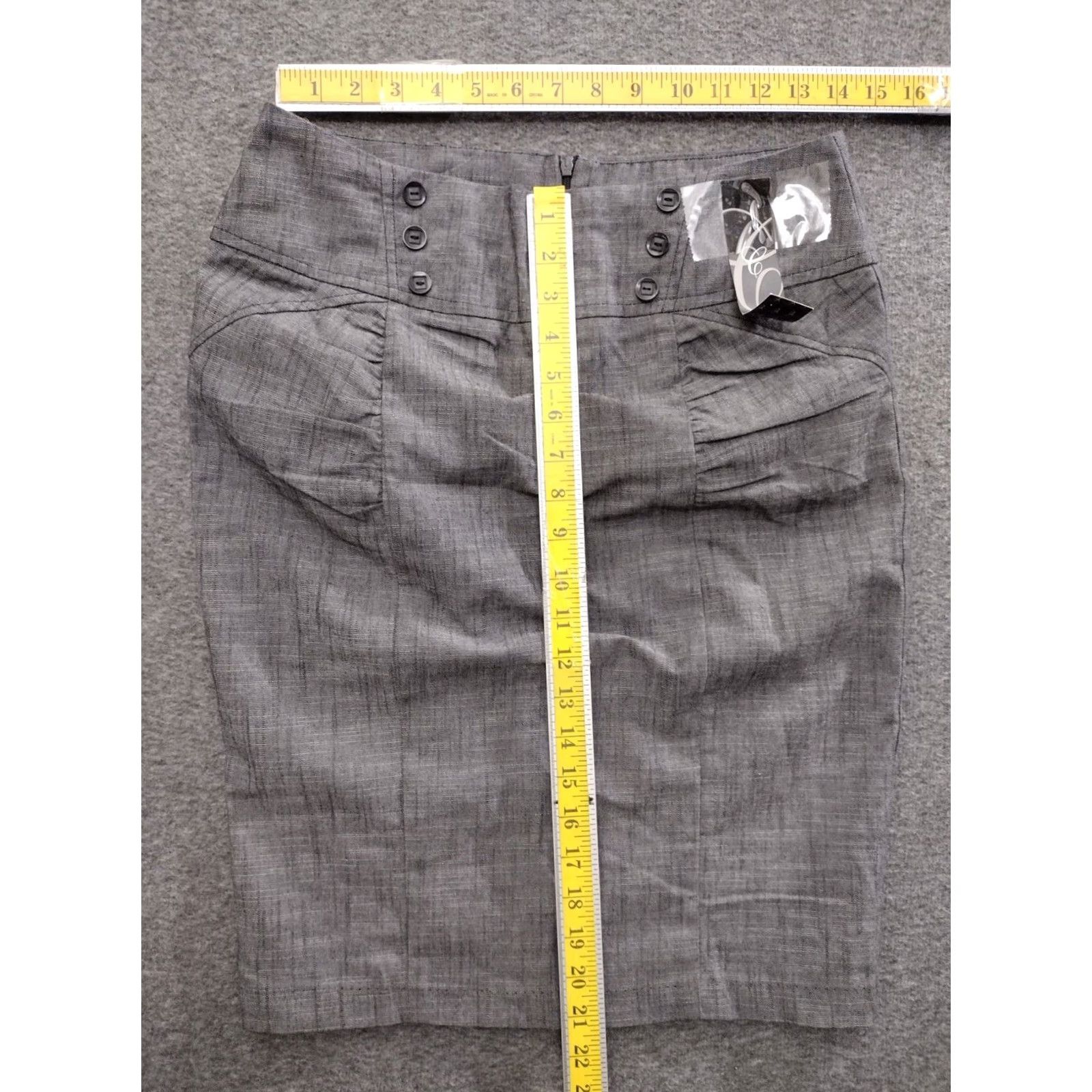 Vintage Chime London Luxe Skirt Shirt Women XS? Size 30" / US 8 / IT 44 - 4 Thumbnail