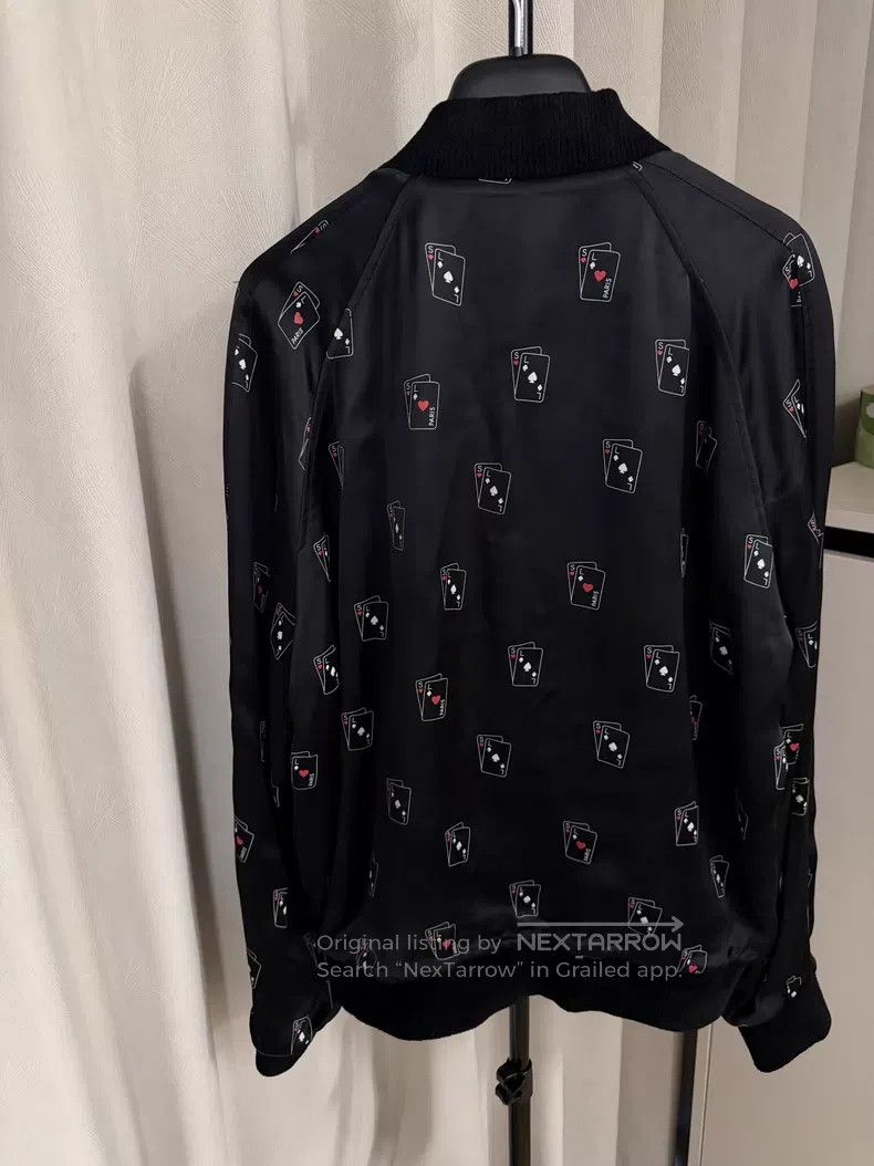 Saint Laurent Paris Saint Laurent Paris Poker Full Print Jacket i Size US L / EU 52-54 / 3 - 3 Thumbnail