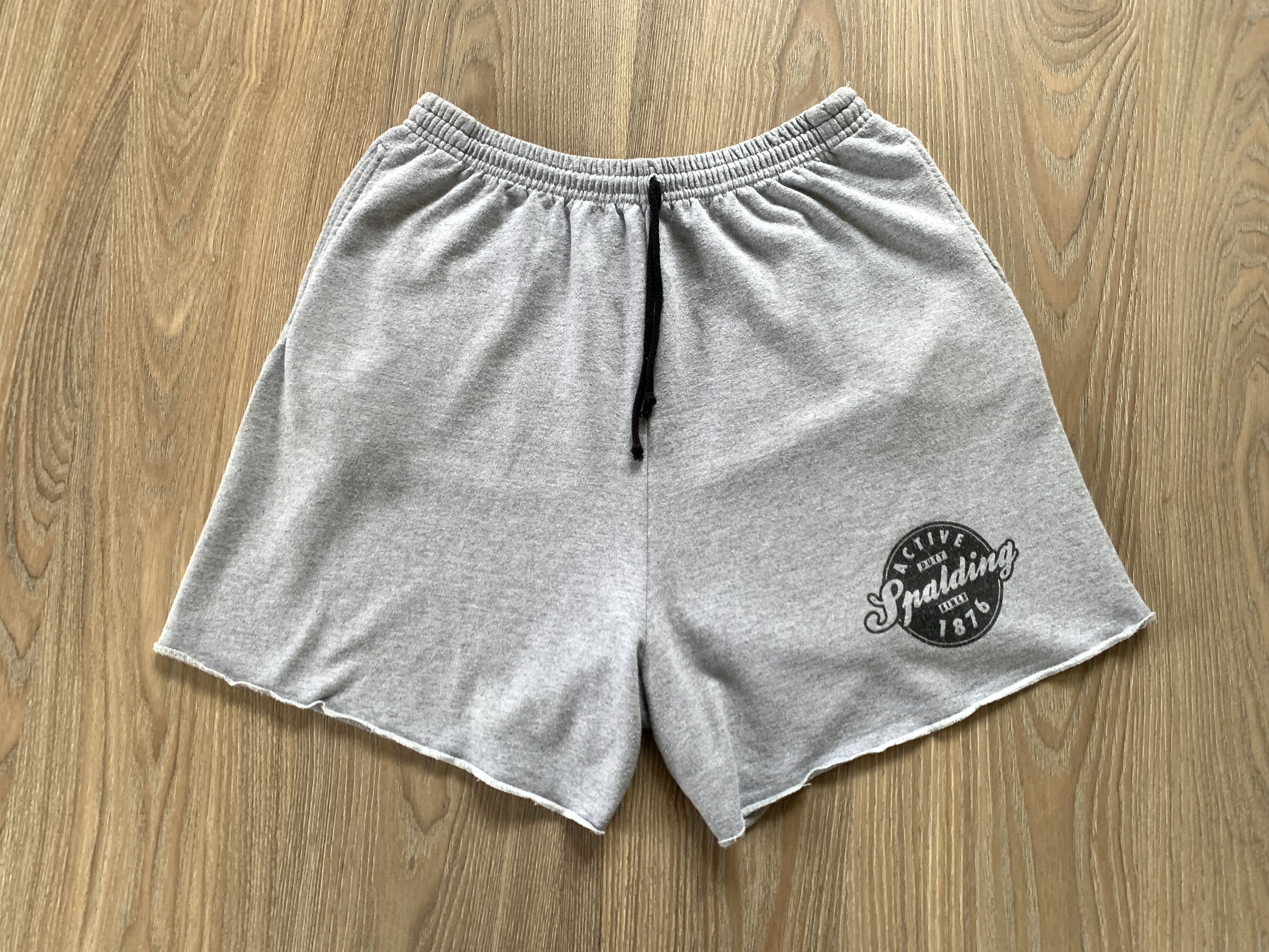 Spalding Spalding Rare Vintage Cotton Shorts Size US 33 - 2 Thumbnail