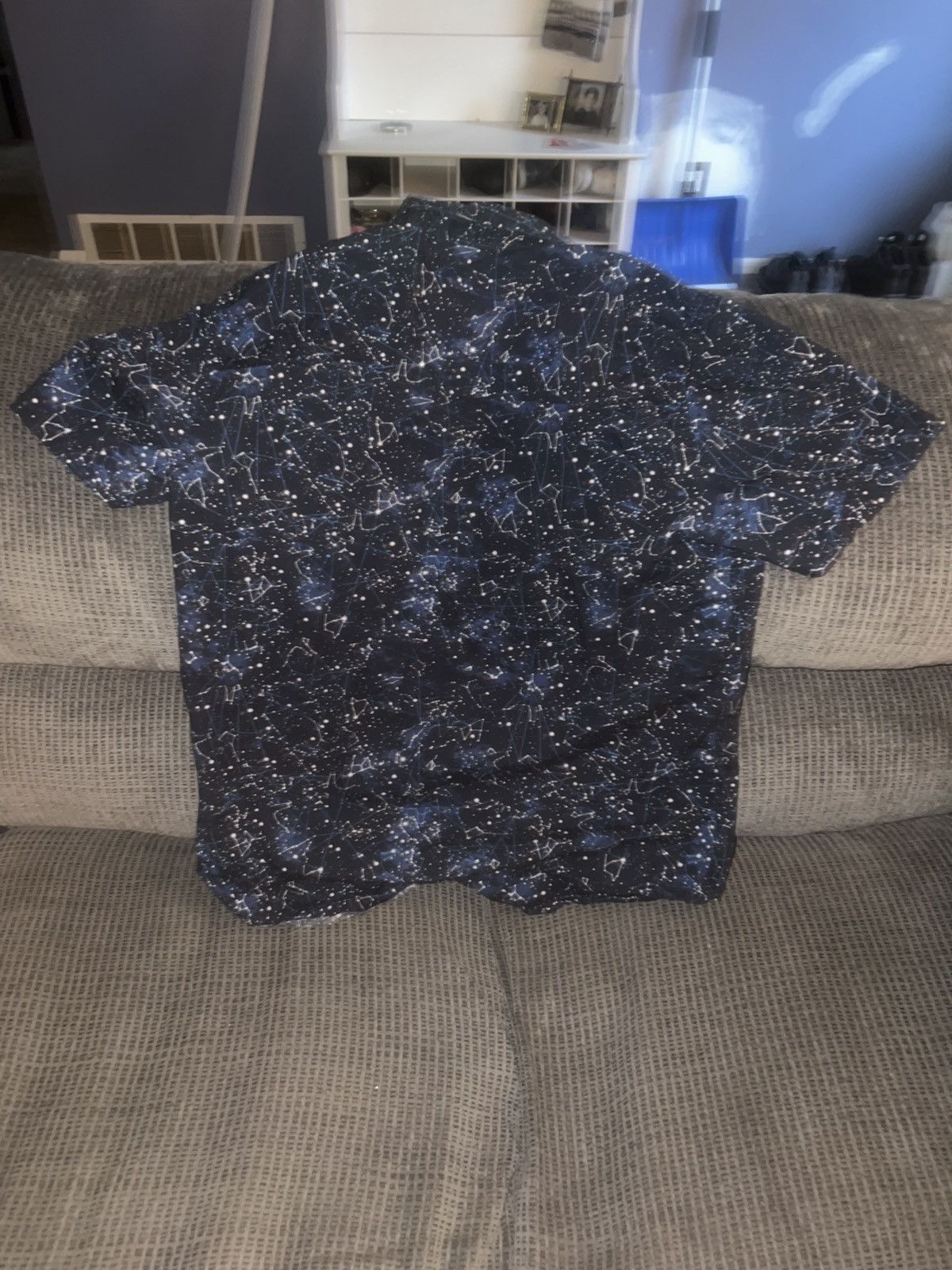 Rude Rude Constellation All-Over Button-Up Shirt Size US XL / EU 56 / 4 - 6 Thumbnail