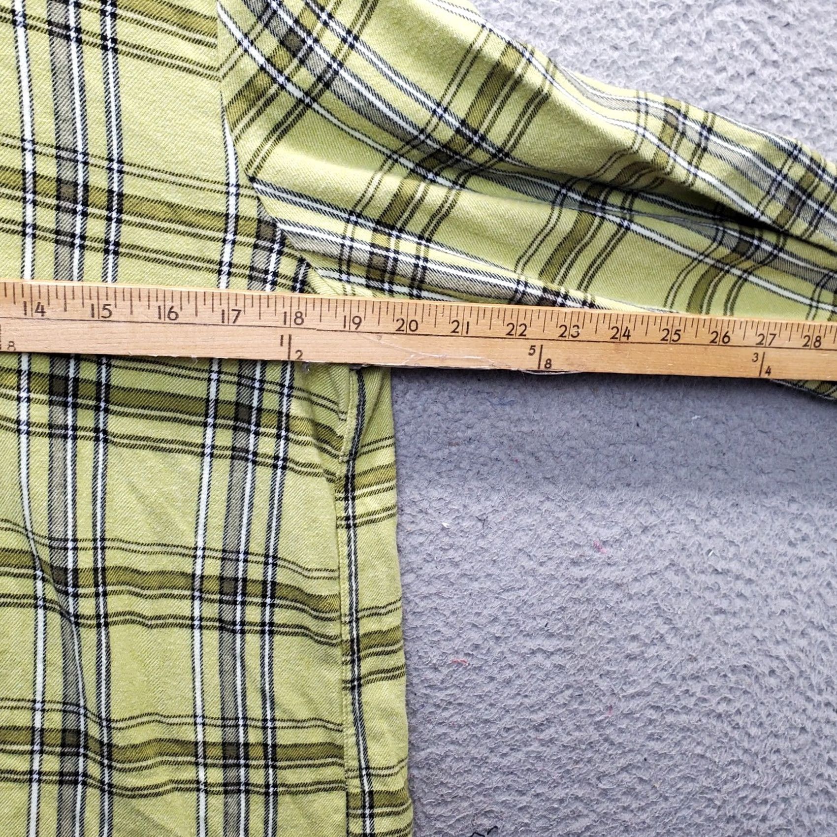 Lands' End Lands' End Flannel Shirt Womens Size M Multi Plaid Long Sleeve Collared Button Up Size M / US 6-8 / IT 42-44 - 4 Thumbnail