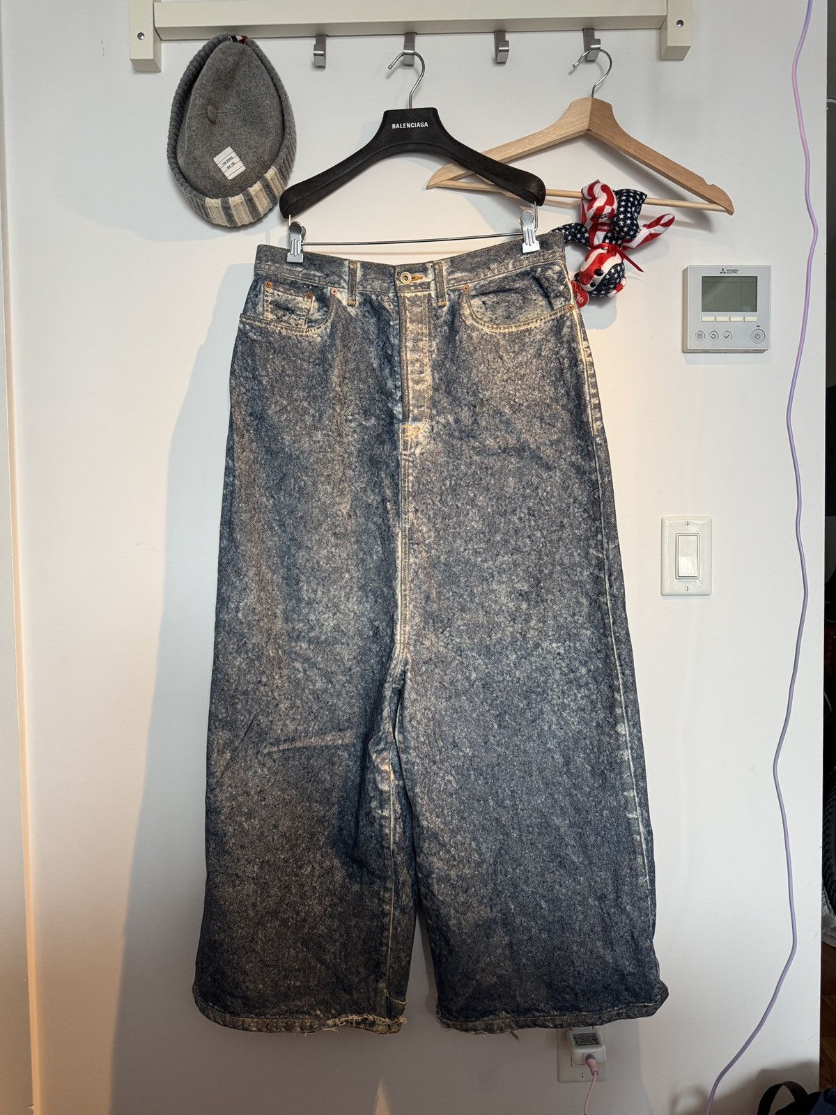 Doublet S/S 24 Acid Wash Denim Pants Size US 34 / EU 50 - 1 Thumbnail