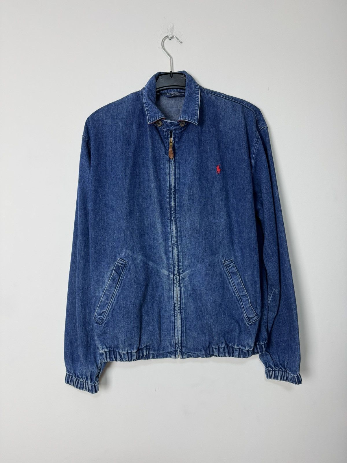 Polo Ralph Lauren Vintage 1980S Made In USA Polo Ralph Lauren Denim jacket Size US S / EU 44-46 / 1 - 1 Thumbnail