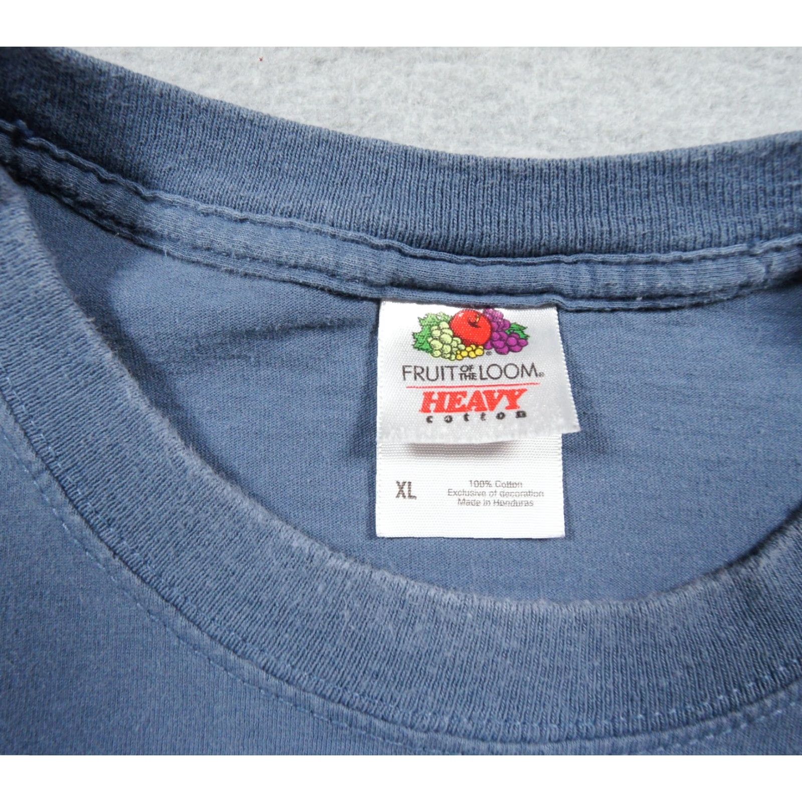 Fruit Of The Loom Street Vibrations Shirt Mens XL Blue Motorcycle Tee Reno Nevada Biker 2012 Fruit of the Loom T-Shirt Size US XL / EU 56 / 4 - 6 Thumbnail