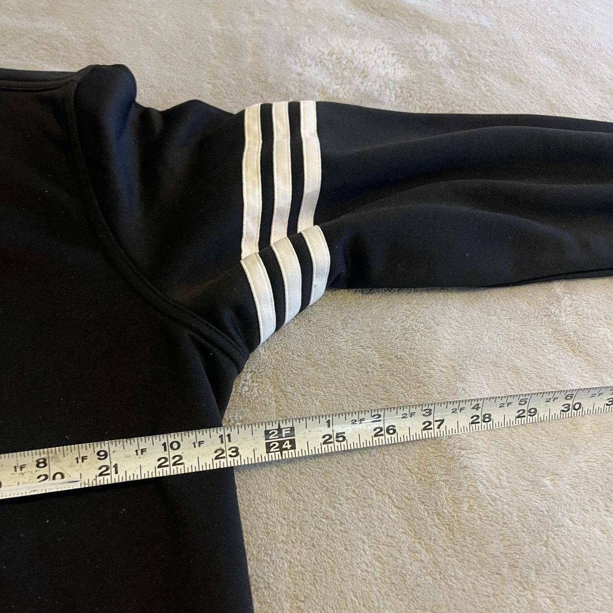 Adidas Adidas Sweater Men XL Black 7UP Quarter Zip Sweatshirt Size US XL / EU 56 / 4 - 6 Thumbnail