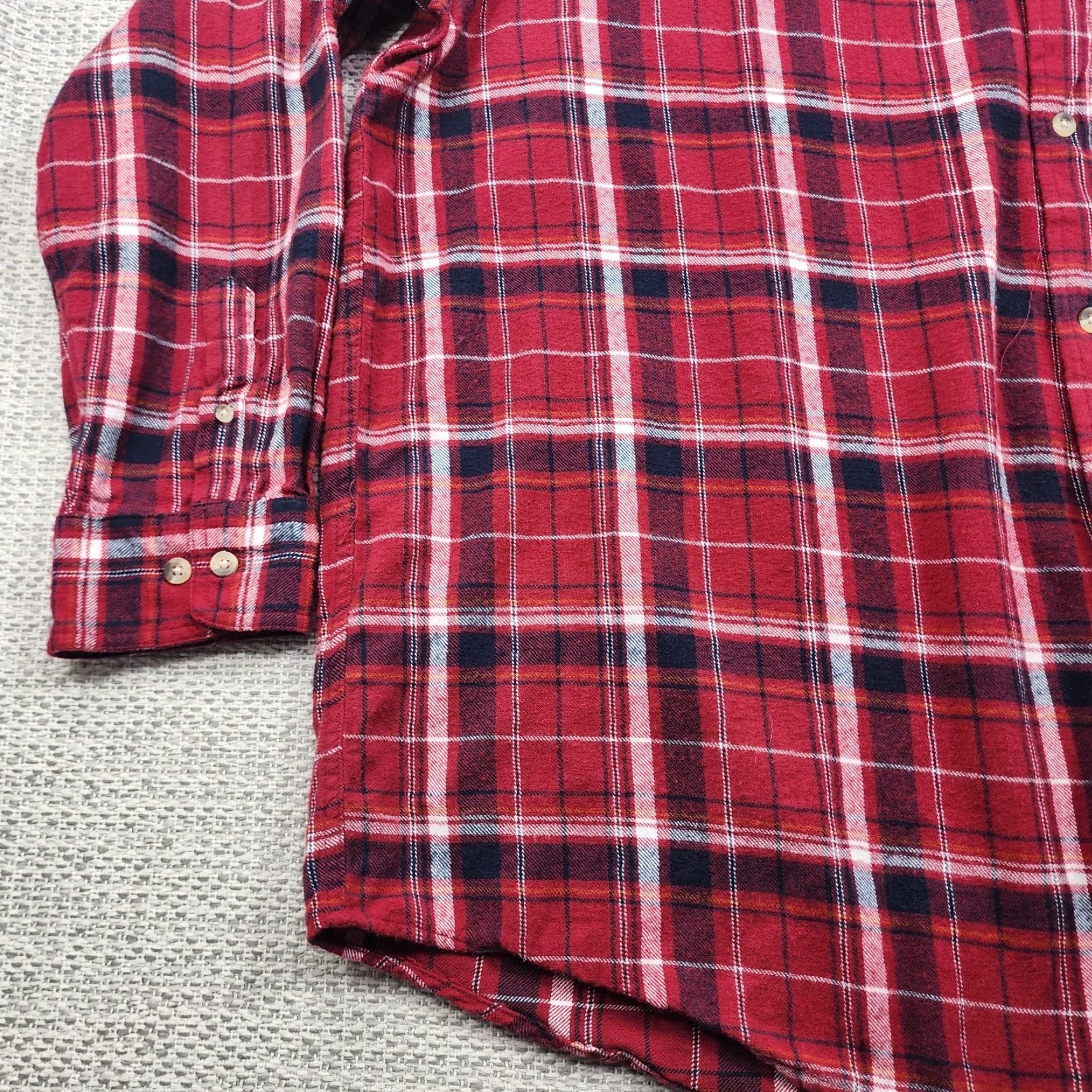 Vintage KingSize Flannel Shirt Mens 2XL Tall Long Sleeve Button Up Casual Workwear Size US XXL / EU 58 / 5 - 4 Thumbnail