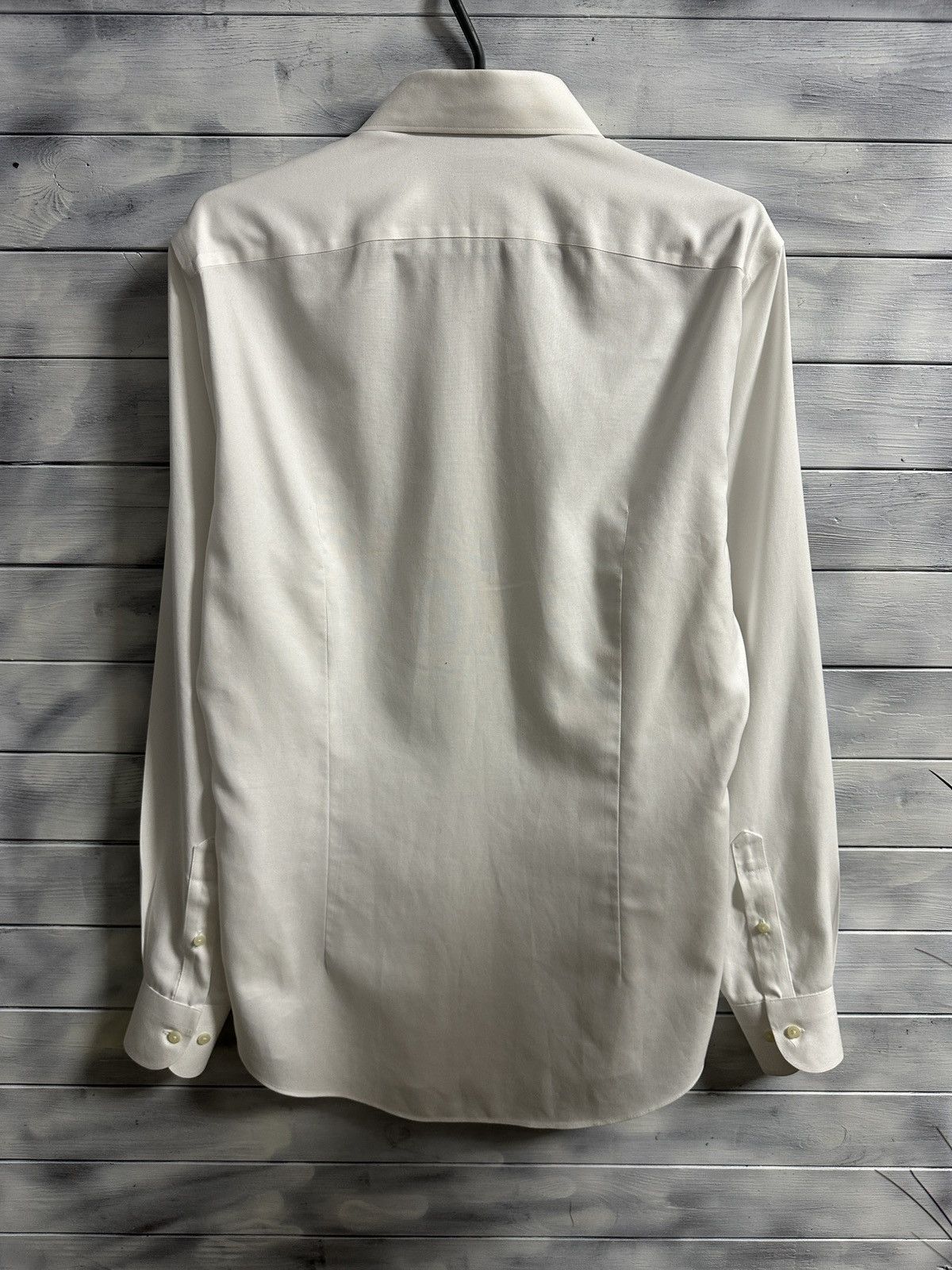 Suitsupply Rare Luxury Shirt Suitsupply Cotton White Color Size US L / EU 52-54 / 3 - 7 Thumbnail