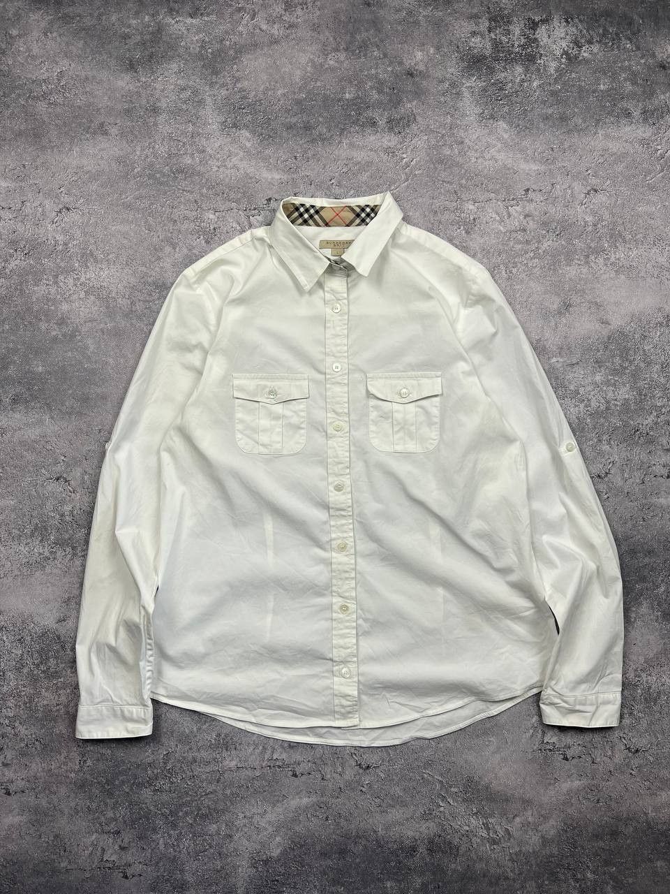Burberry Vintage Burberry shirt Nova Check Button Ups Luxury Size L / US 10 / IT 46 - 1 Thumbnail