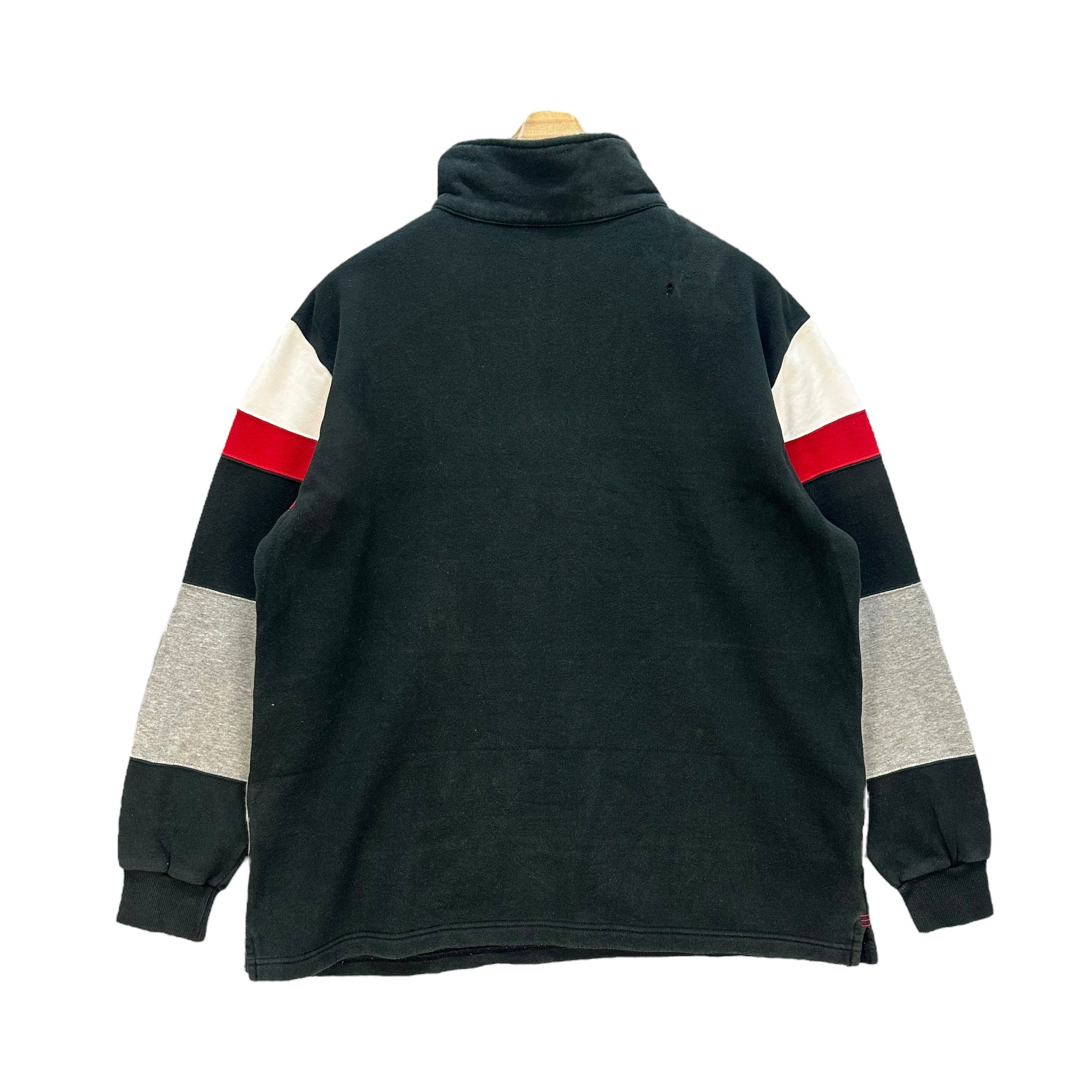 Canterbury Embroidery Halfzip Colorblock Sweater #8969-43