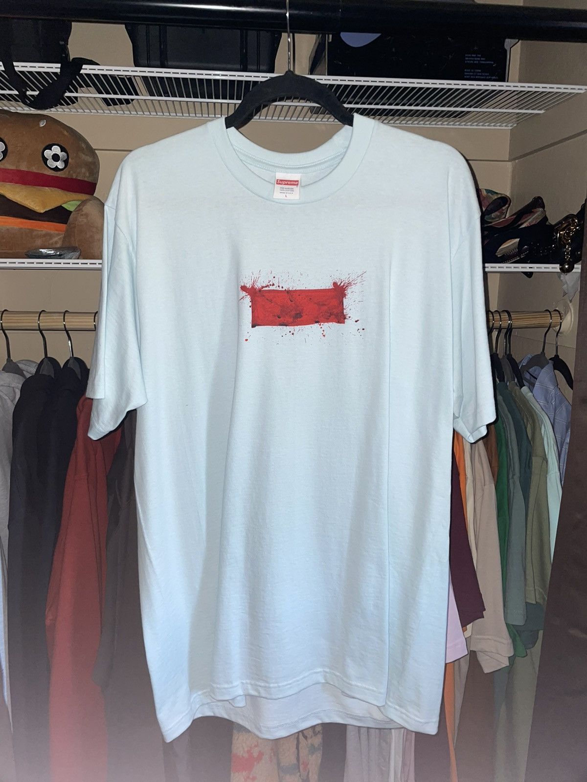 Supreme Supreme Ralph Steadman Box Logo tee Size US L / EU 52-54 / 3 - 1 Thumbnail