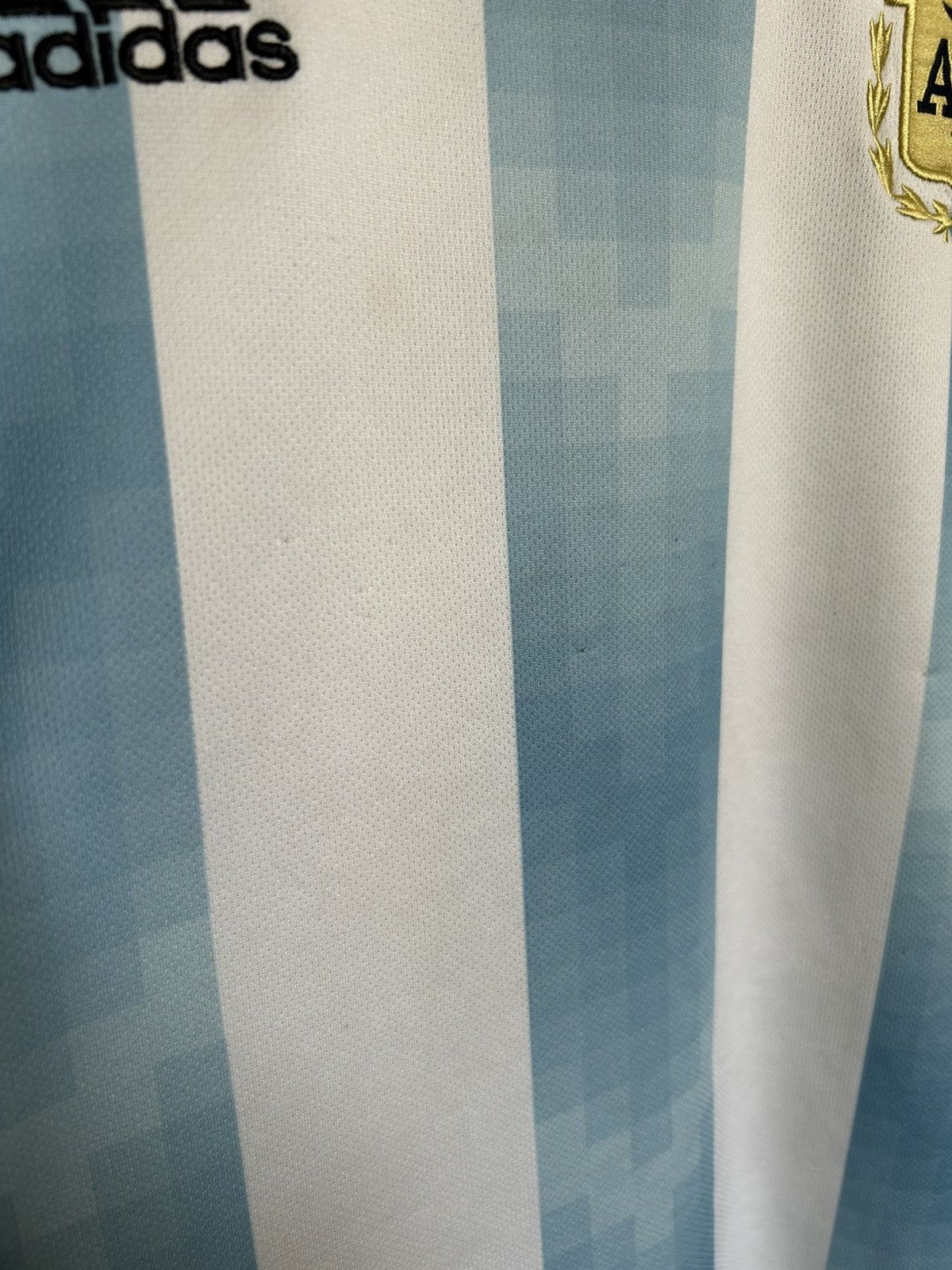 Adidas Argentina 2018 Adidas Home World Cup Football Soccer Jersey Size US XS / EU 42 / 0 - 7 Thumbnail