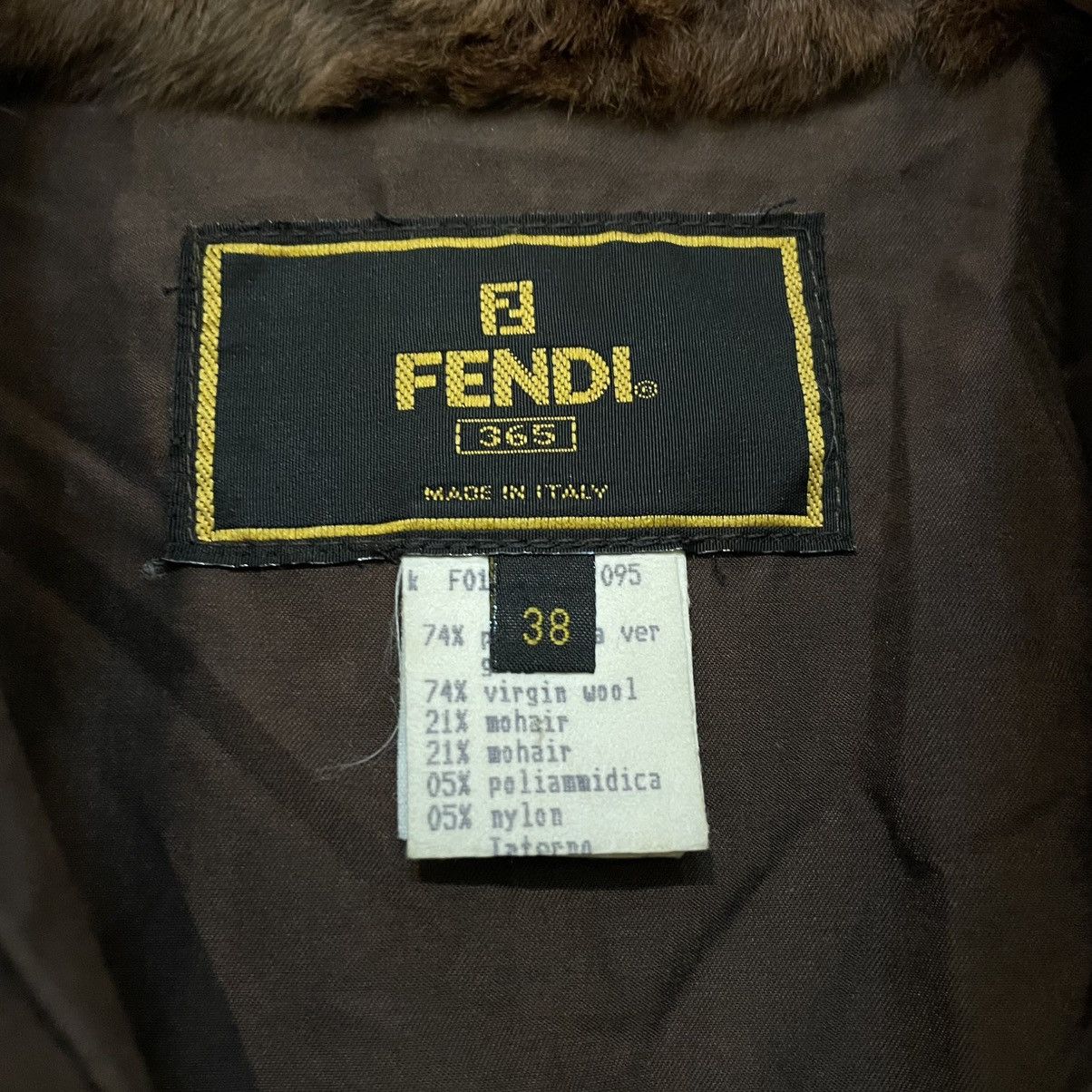 Fendi FENDI 365 FUR COLLAR WOOL TRENCH COAT Size XS / US 0-2 / IT 36-38 - 6 Thumbnail