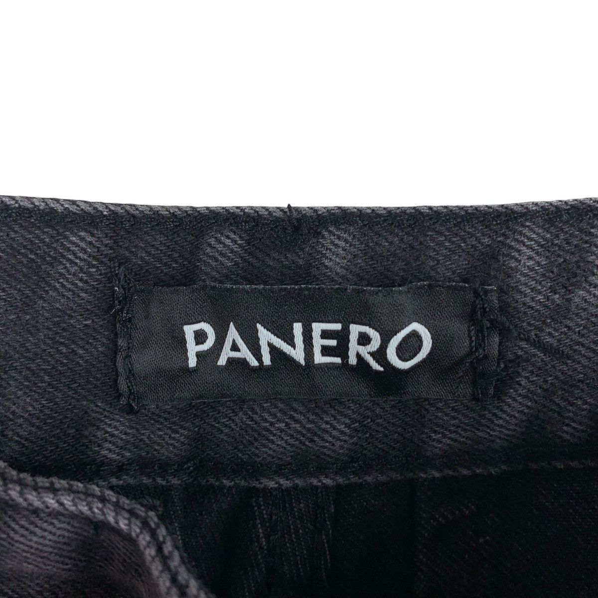 Designer × Japanese Brand PANERO Bleach dyedenim skinny jeans Size US 27 - 3 Thumbnail