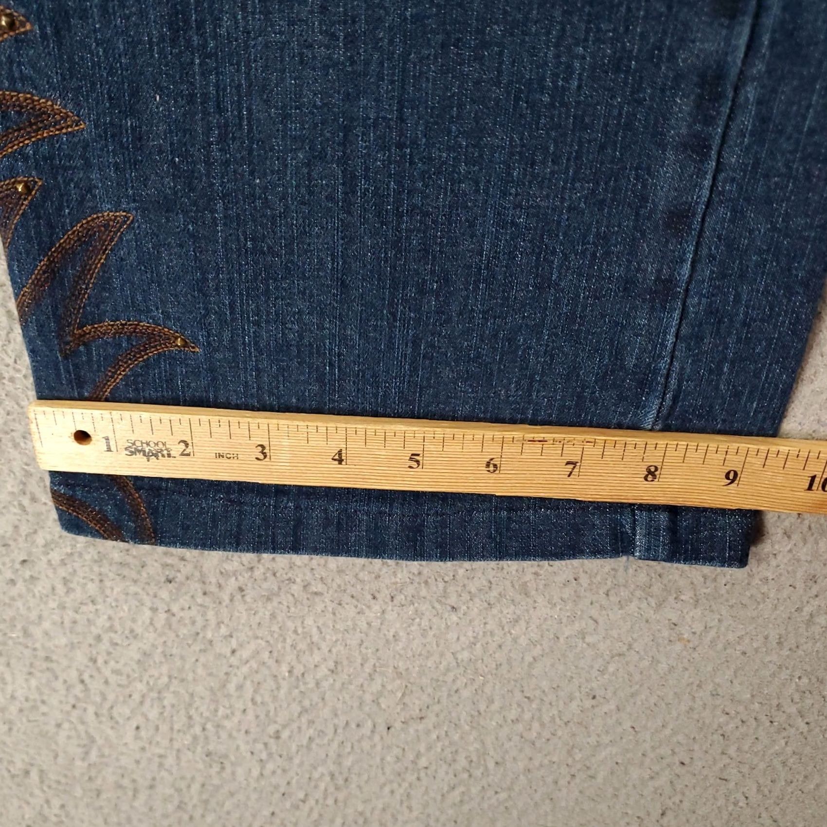 Ralph Lauren Lauren Ralph Lauren Jeans Womens Size 14 Stretch Denim 5-Pocket City Classic Blue Regular Fit Size 36" / US 14 / IT 50 - 6 Thumbnail