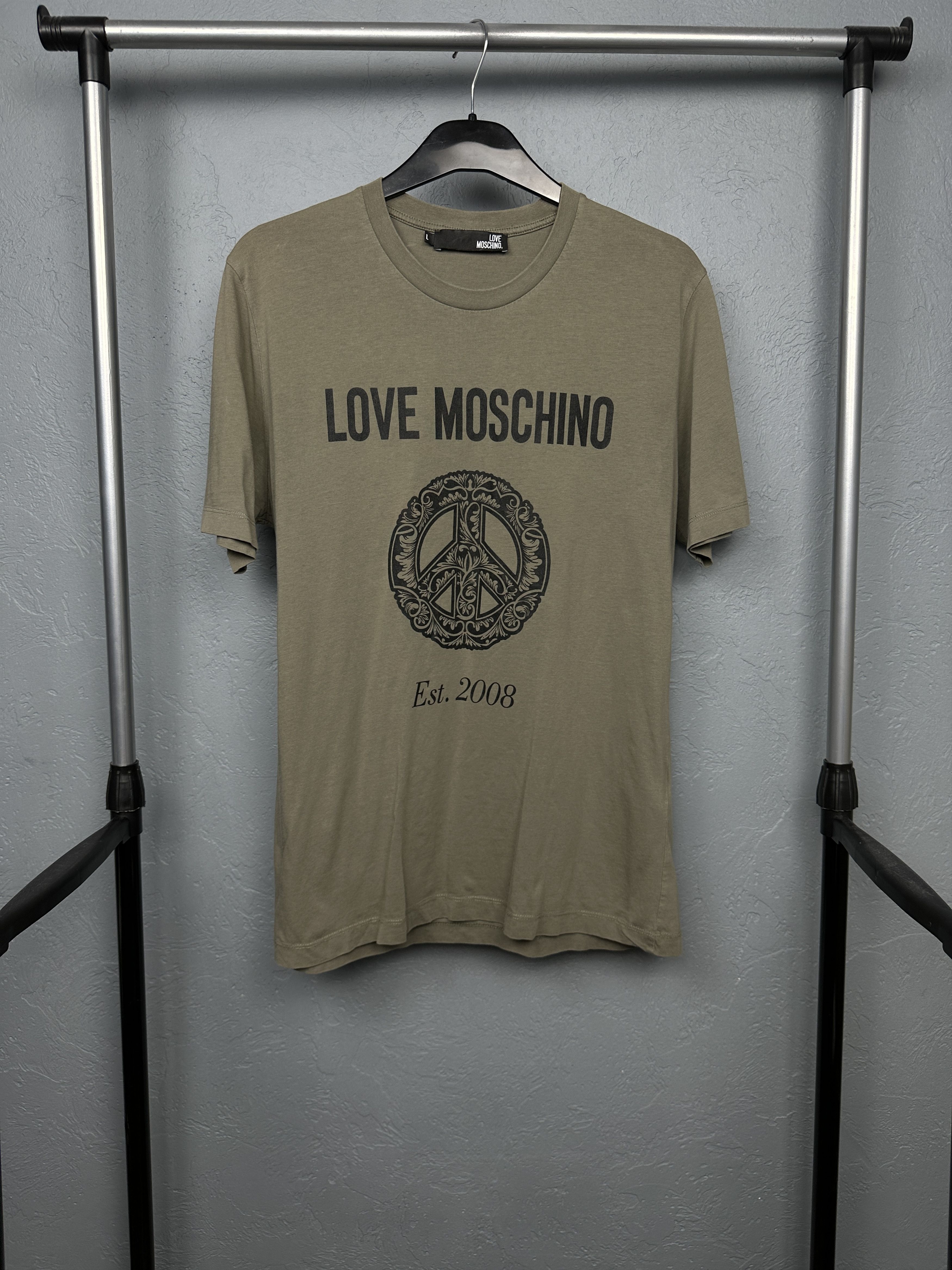 Moschino Love Moschino Vintage Mens Big Logo T-Shirt Size US L / EU 52-54 / 3 - 1 Thumbnail