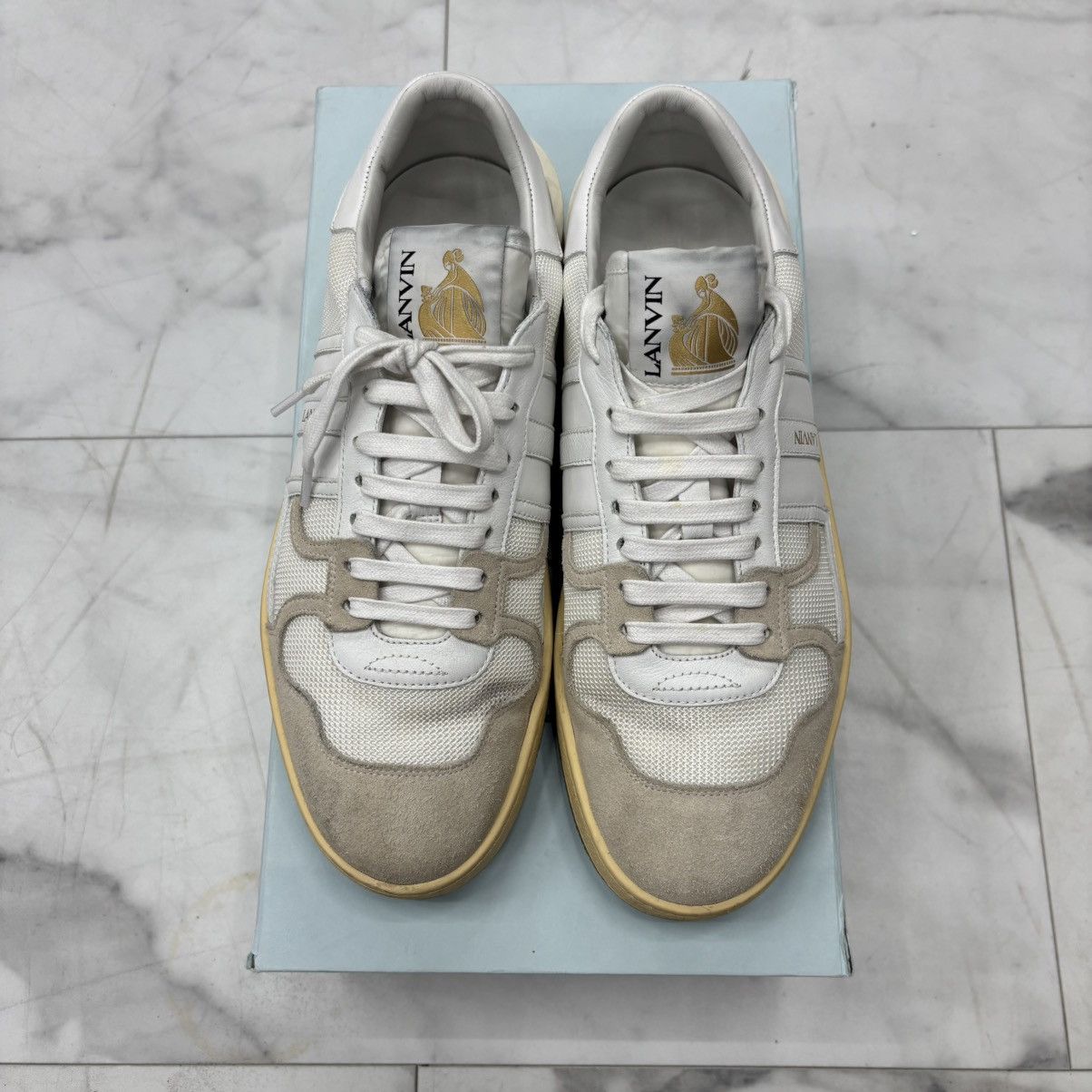 Lanvin Lanvin Tennis Low “White” Size US 9 / EU 42 - 1 Thumbnail