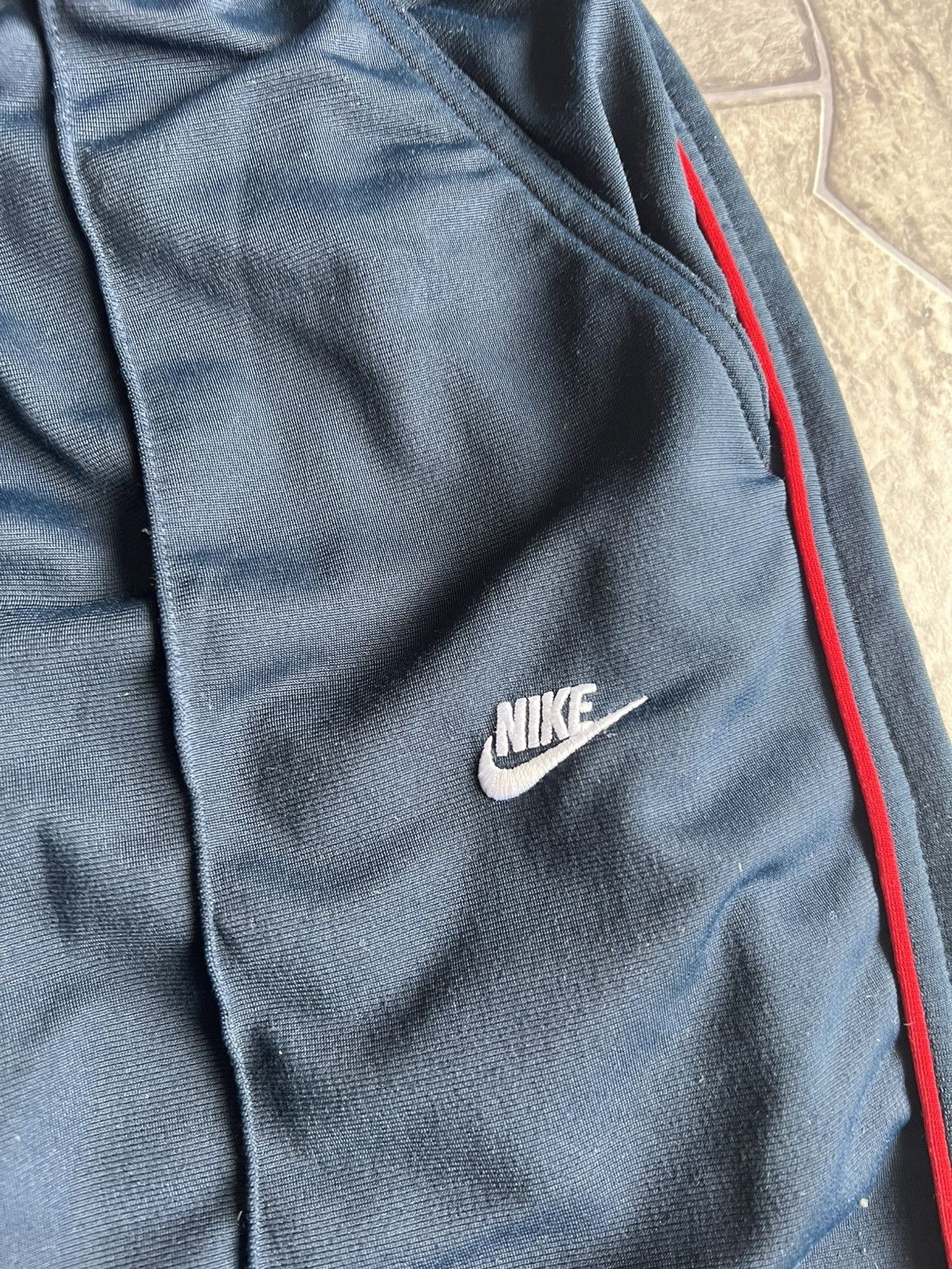 Nike Vintage Nike Pants Y2K Swoosh Ninja Style Baggy Sweatpants Size US 34 / EU 50 - 4 Thumbnail