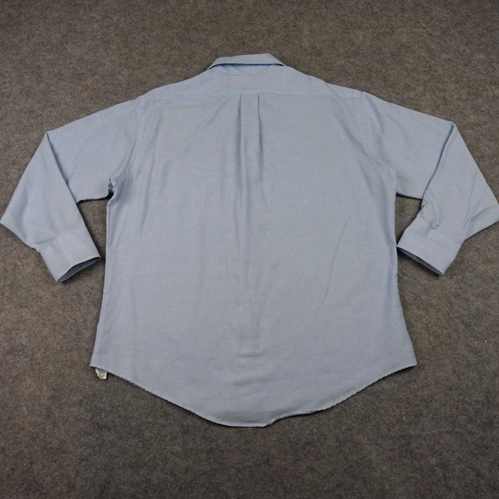 Sears VINTAGE Sears Perma Prest Shirt Mens 17-32 Blue Button Down Regular Cut 70s 80s Size US XL / EU 56 / 4 - 5 Thumbnail