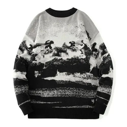 Japanese Brand Winter Casual Sweater Size US M / EU 48-50 / 2 - 1 Thumbnail