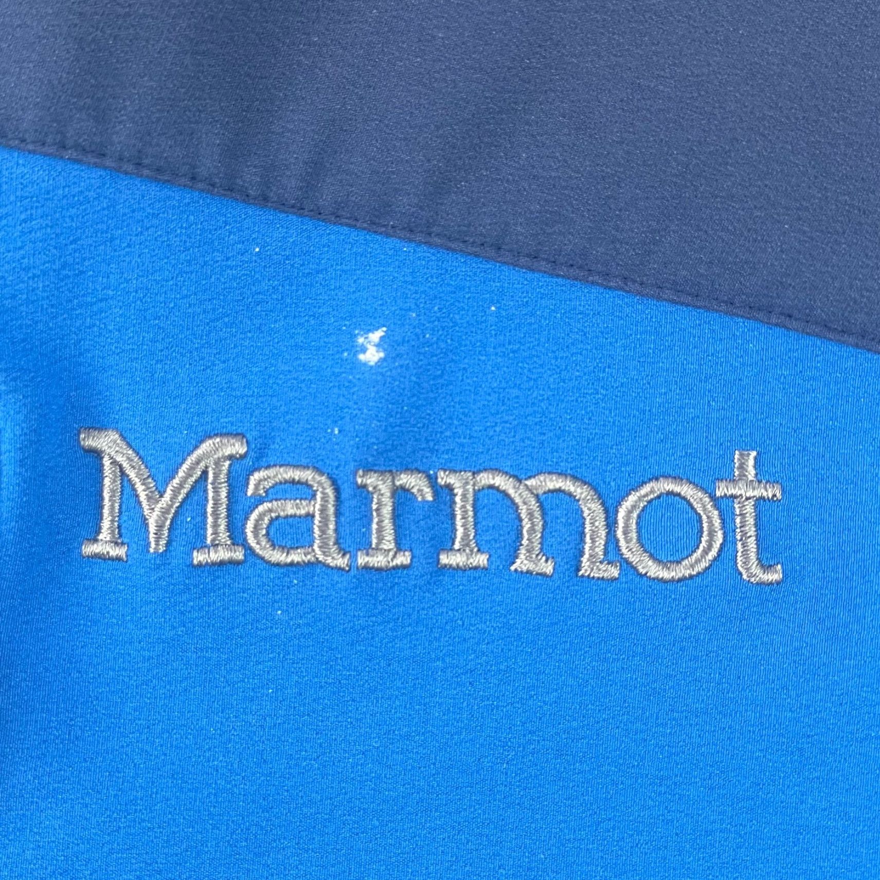 Marmot Marmot M3 Jacket Men Large Blue 2 Tone Windproof Full Zip Front Softshell DWR Size US L / EU 52-54 / 3 - 4 Thumbnail