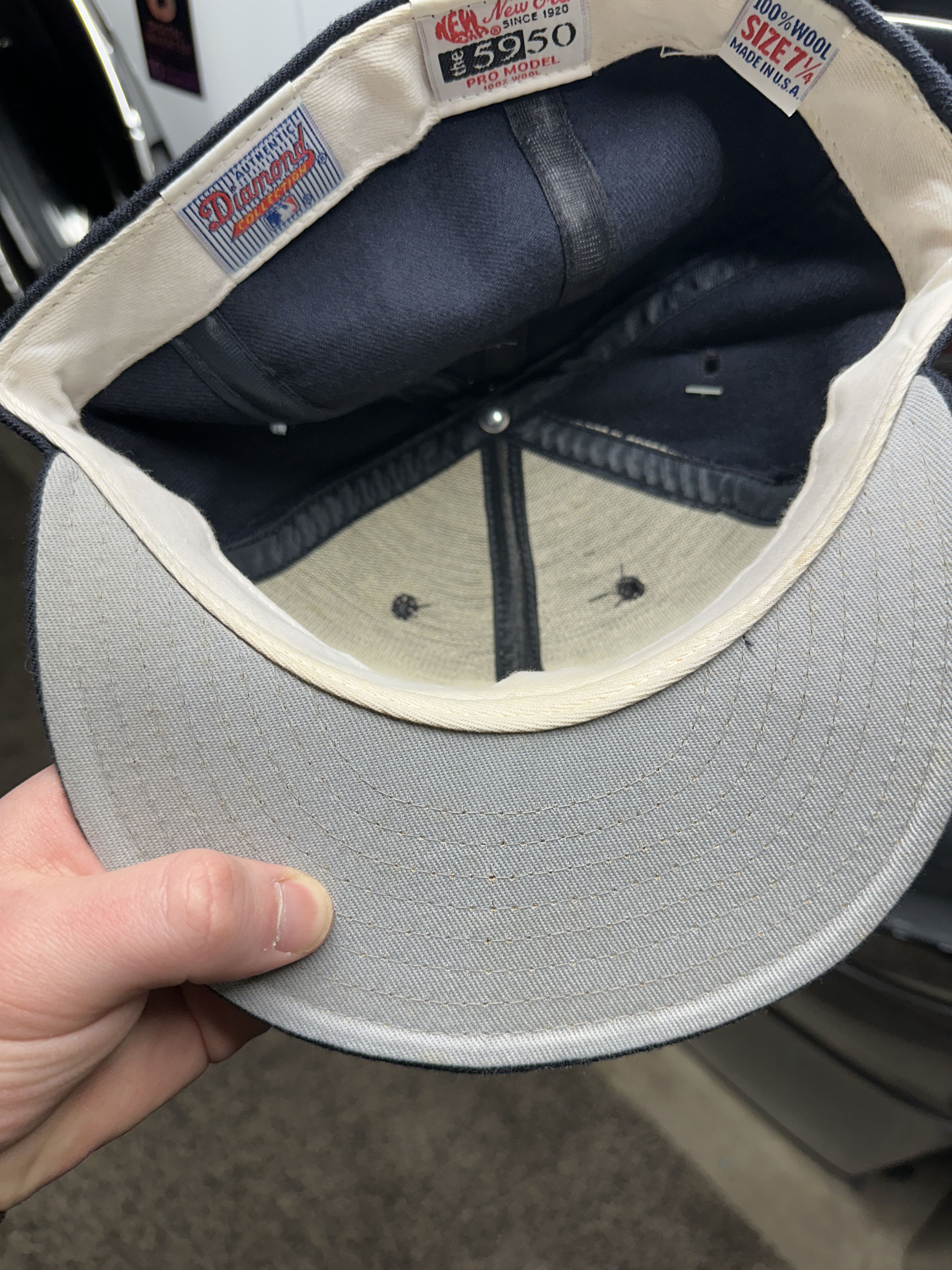 New Era Vintage 1990s New Era St Louis Wool Fitted 7 1/4 Hat Size ONE SIZE - 6 Thumbnail