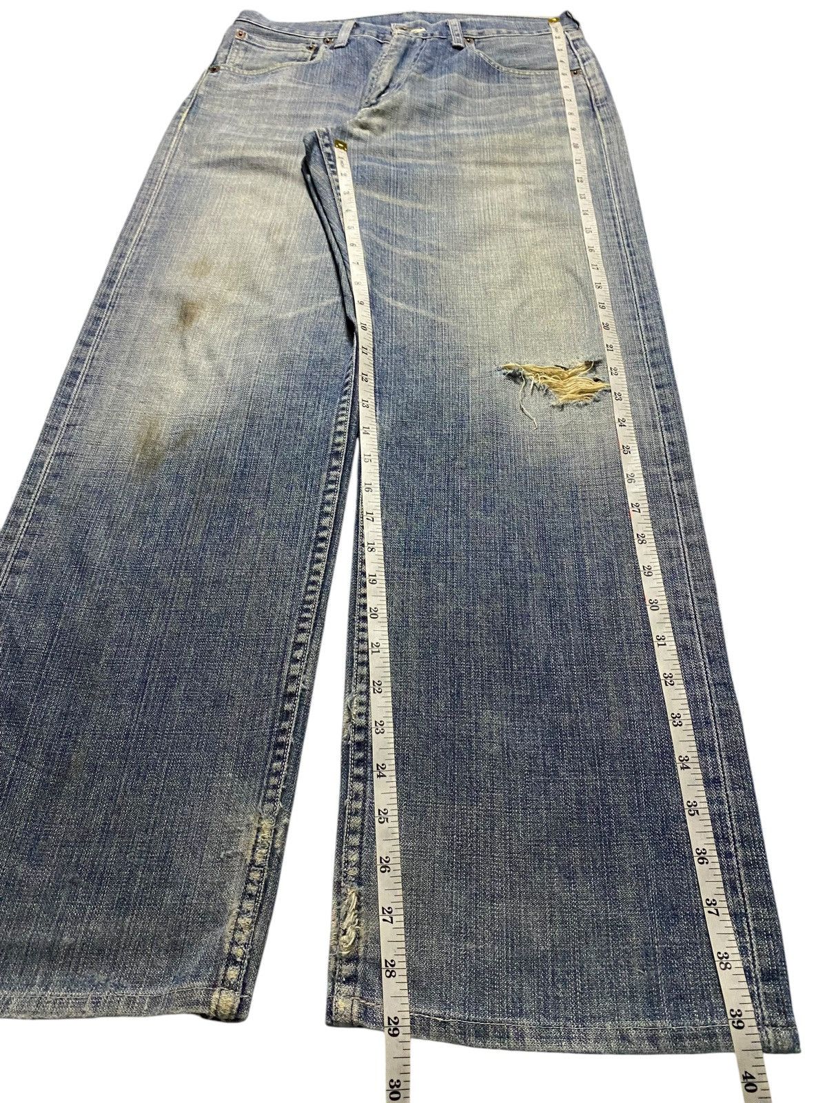 Levi's Vintage Clothing Vintage Levis 503 90’s Grunge Distressed Baggy Jeans Size US 30 / EU 46 - 18 Thumbnail