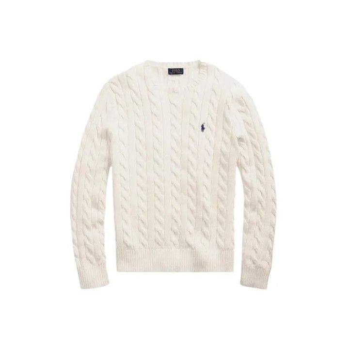 Polo Ralph Lauren Polo Ralph Lauren Solid Logo Embroidered Crewneck Sweater Size US L / EU 52-54 / 3 - 1 Thumbnail